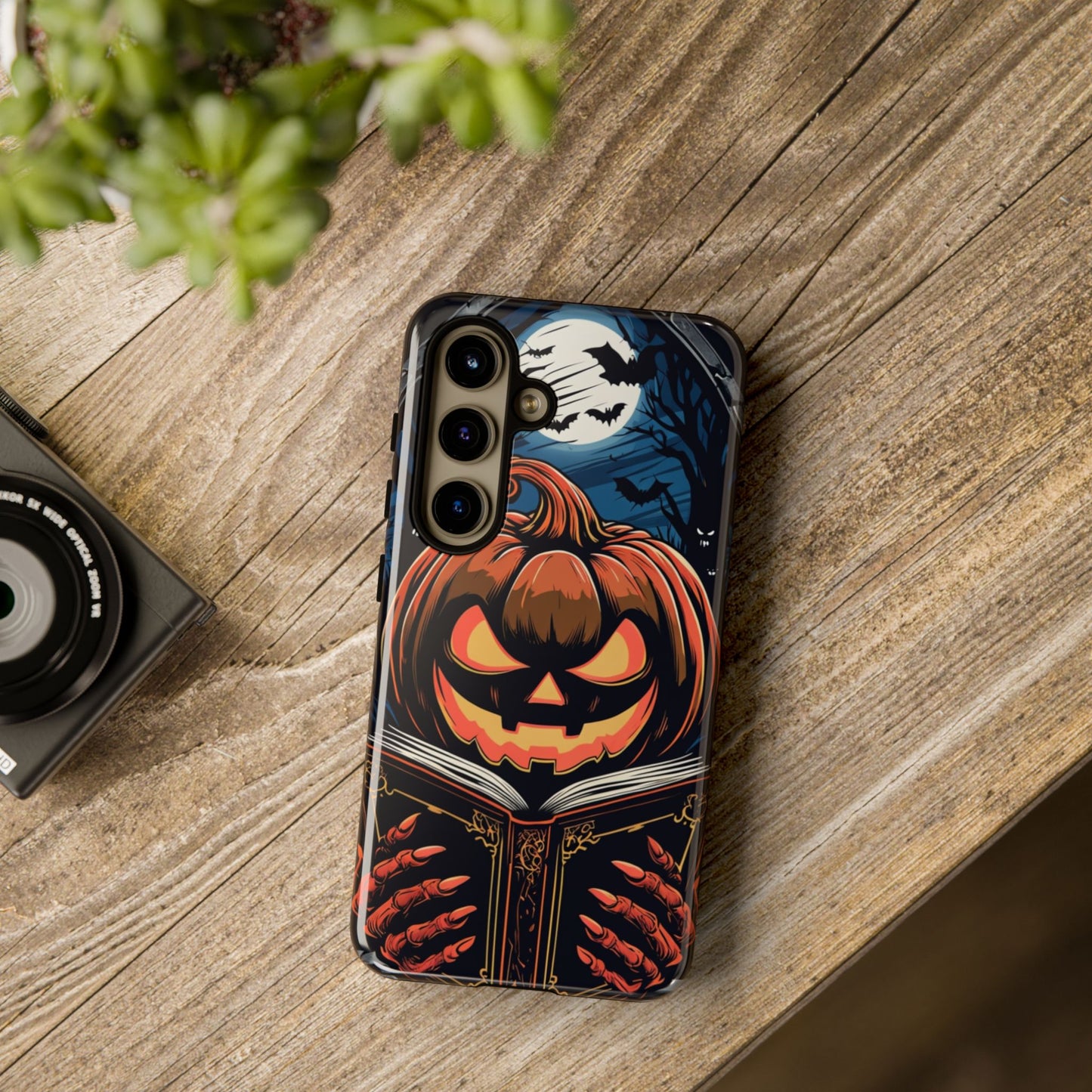 Halloween Pumpkin Phone Case - Spooky iPhone & Samsung Cover