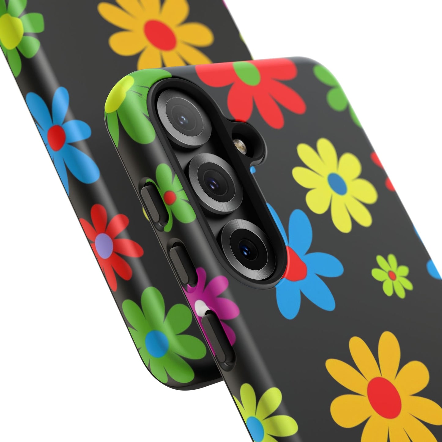 Phone Case Colorful Daisy – Cute Floral Cover - Aesthetic Multicolor Flower Case