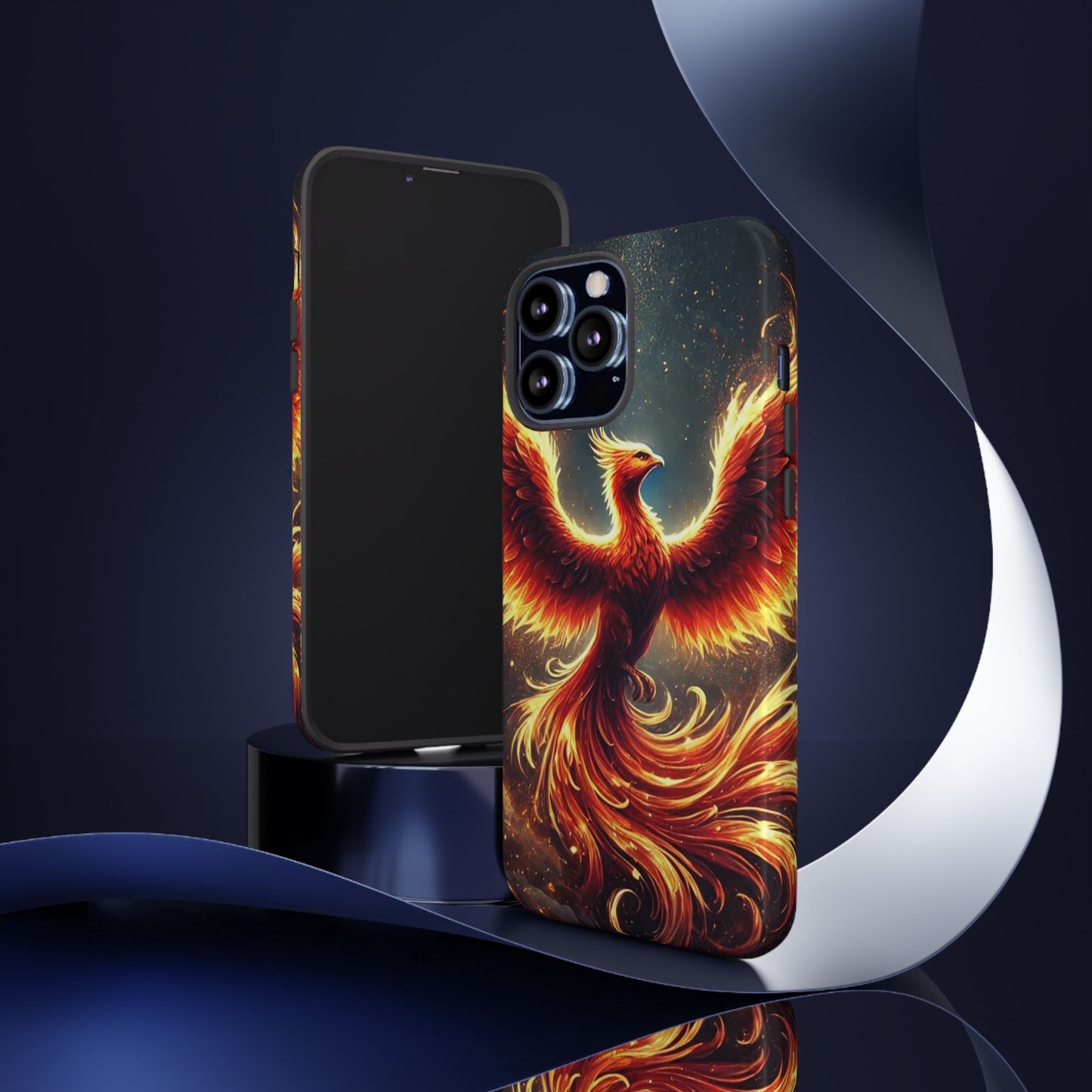 Phone Case Phoenix Flame – Fiery Phoenix Cover for iPhone & Samsung Models
