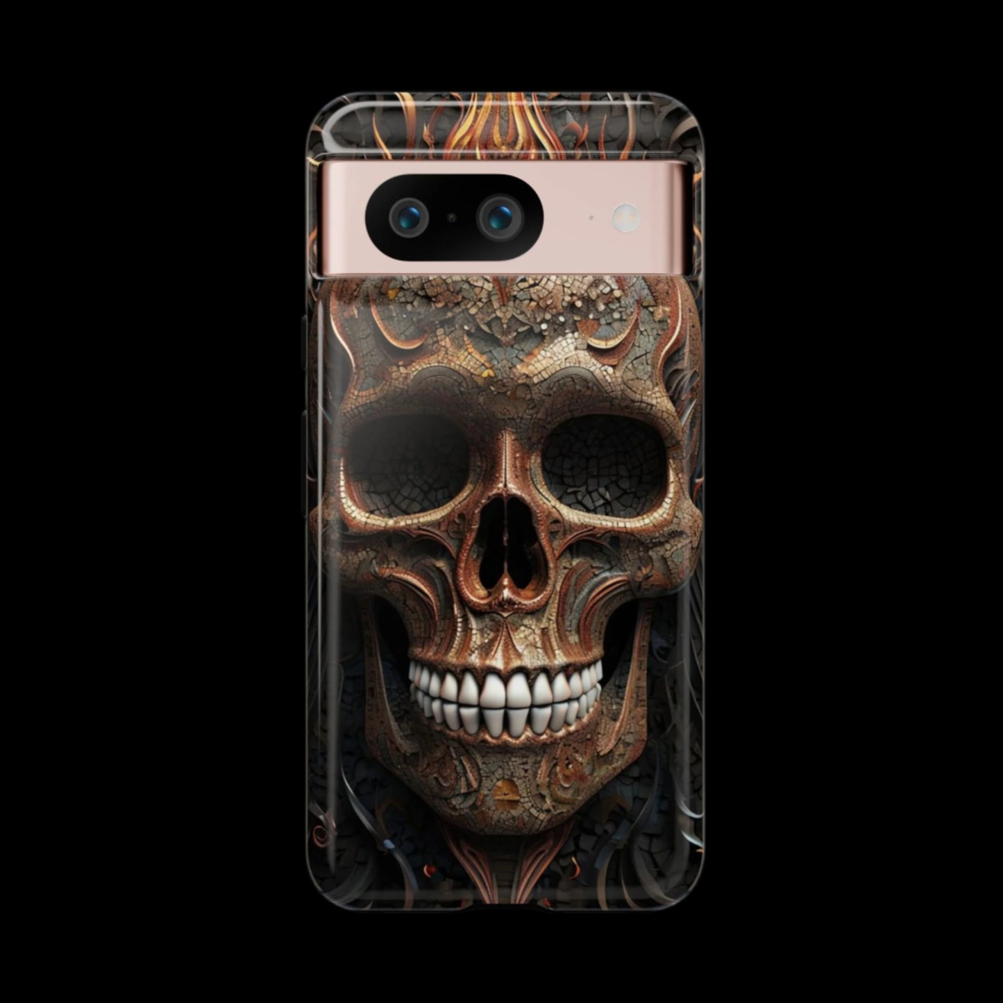 Phone Case Skull Armor – Dark Gothic Horror Cover for Metalheads