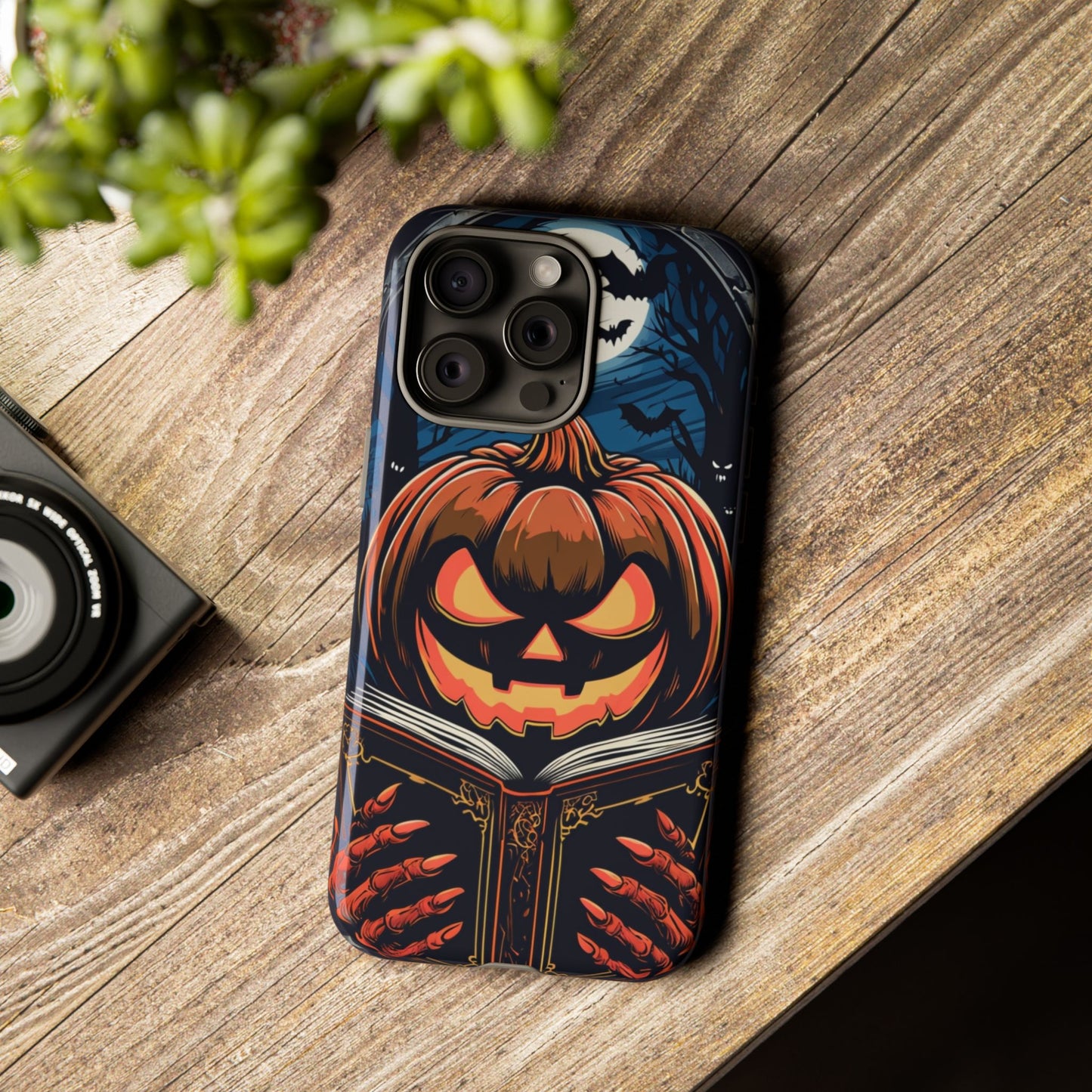 Halloween Pumpkin Phone Case - Spooky iPhone & Samsung Cover