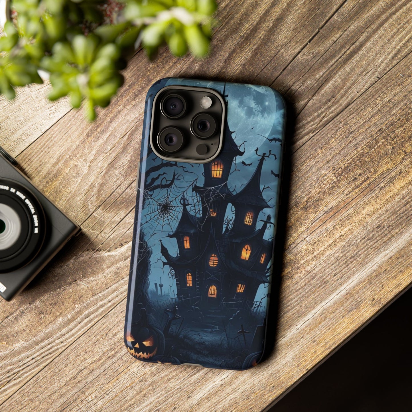Ghostly Halloween Phone Cover – Perfect for a Haunted Look