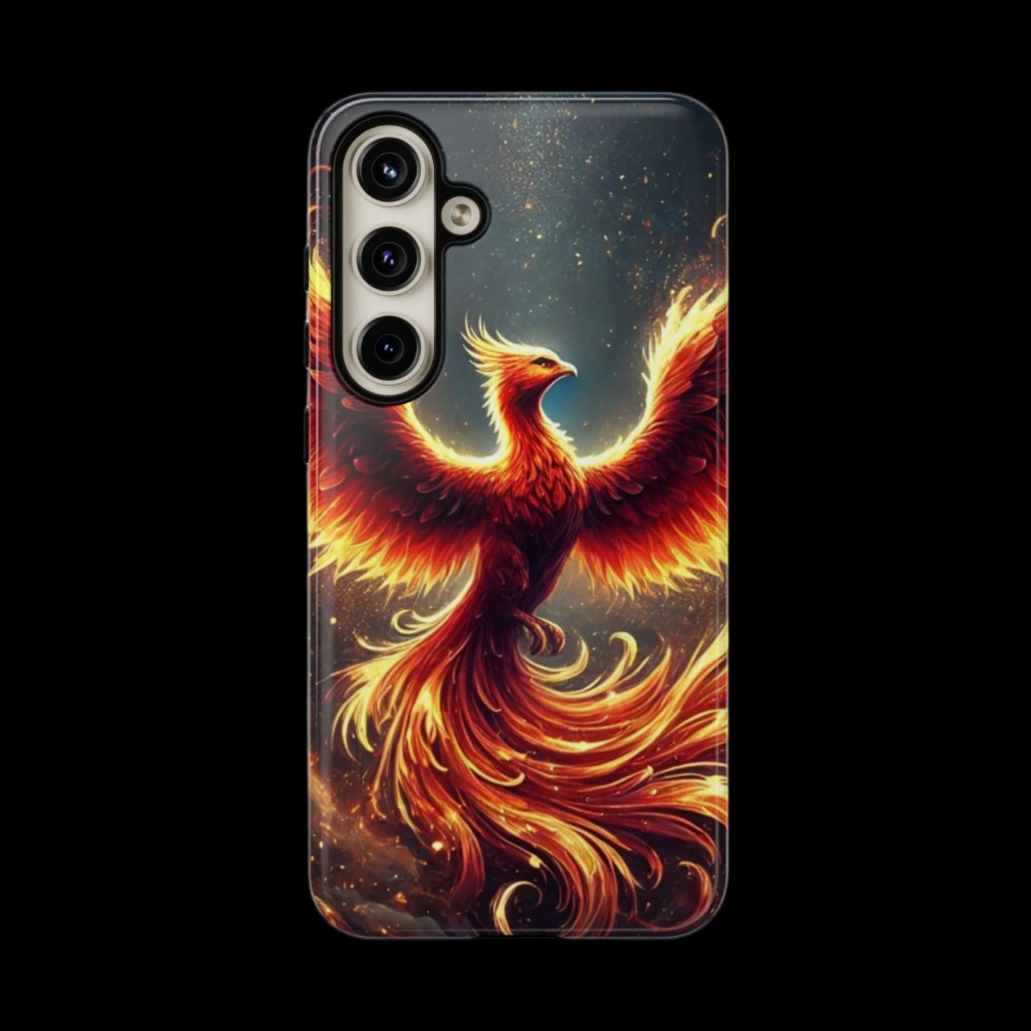 Phone Case Phoenix Flame – Fiery Phoenix Cover for iPhone & Samsung Models