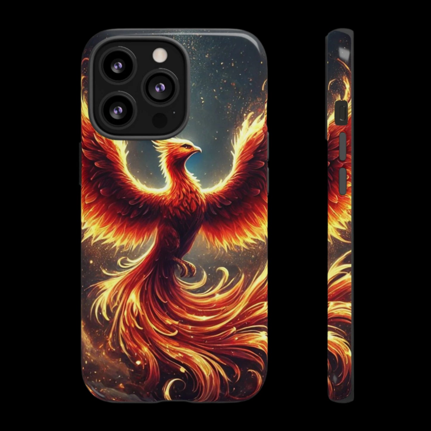 Phone Case Phoenix Flame – Fiery Phoenix Cover for iPhone & Samsung Models