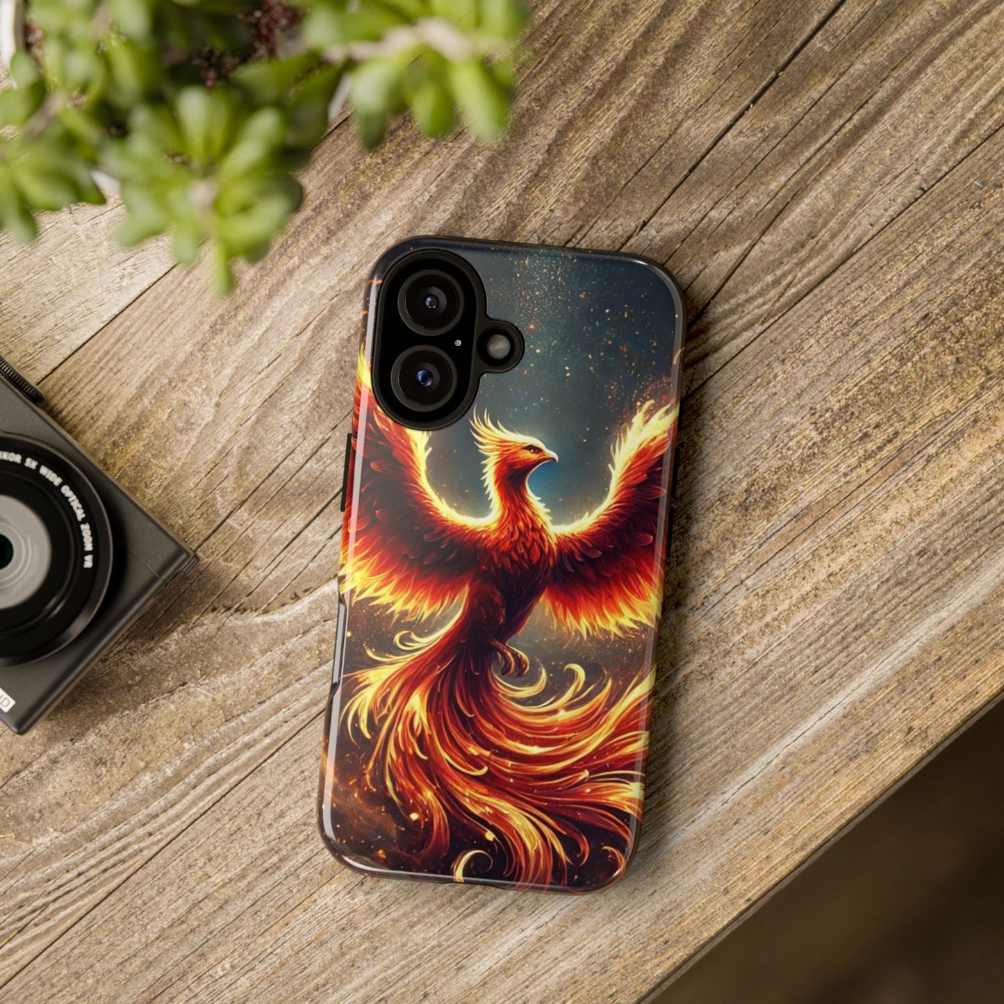 Phone Case Phoenix Flame – Fiery Phoenix Cover for iPhone & Samsung Models