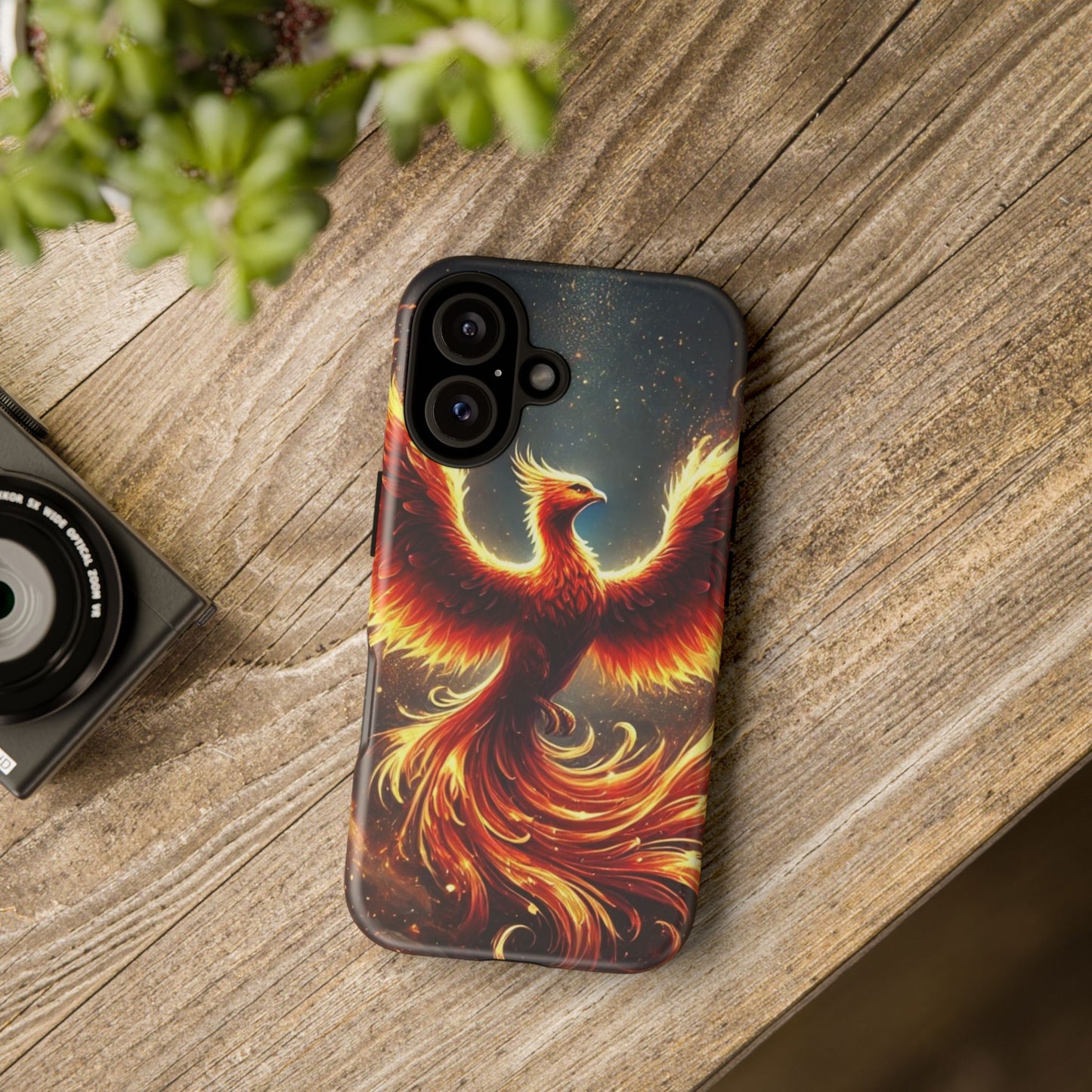 Phone Case Phoenix Flame – Fiery Phoenix Cover for iPhone & Samsung Models