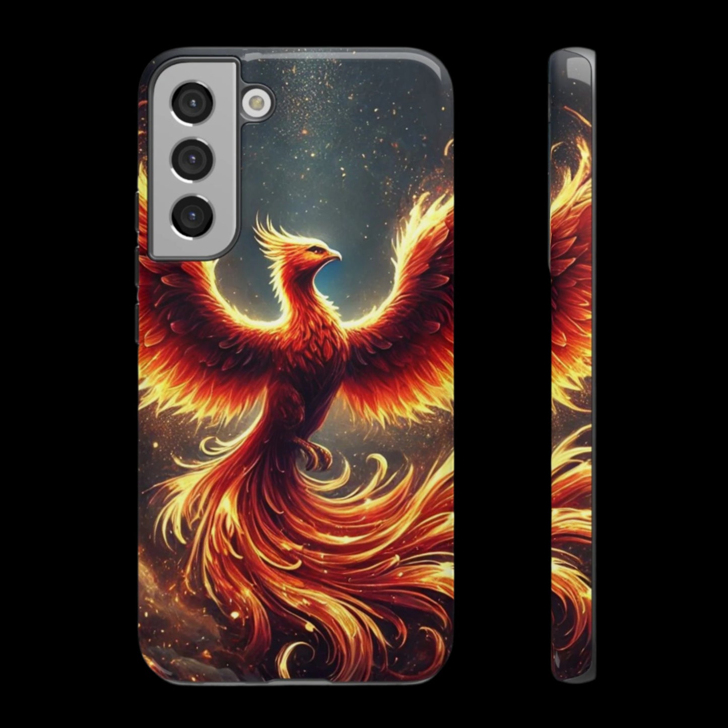 Phone Case Phoenix Flame – Fiery Phoenix Cover for iPhone & Samsung Models
