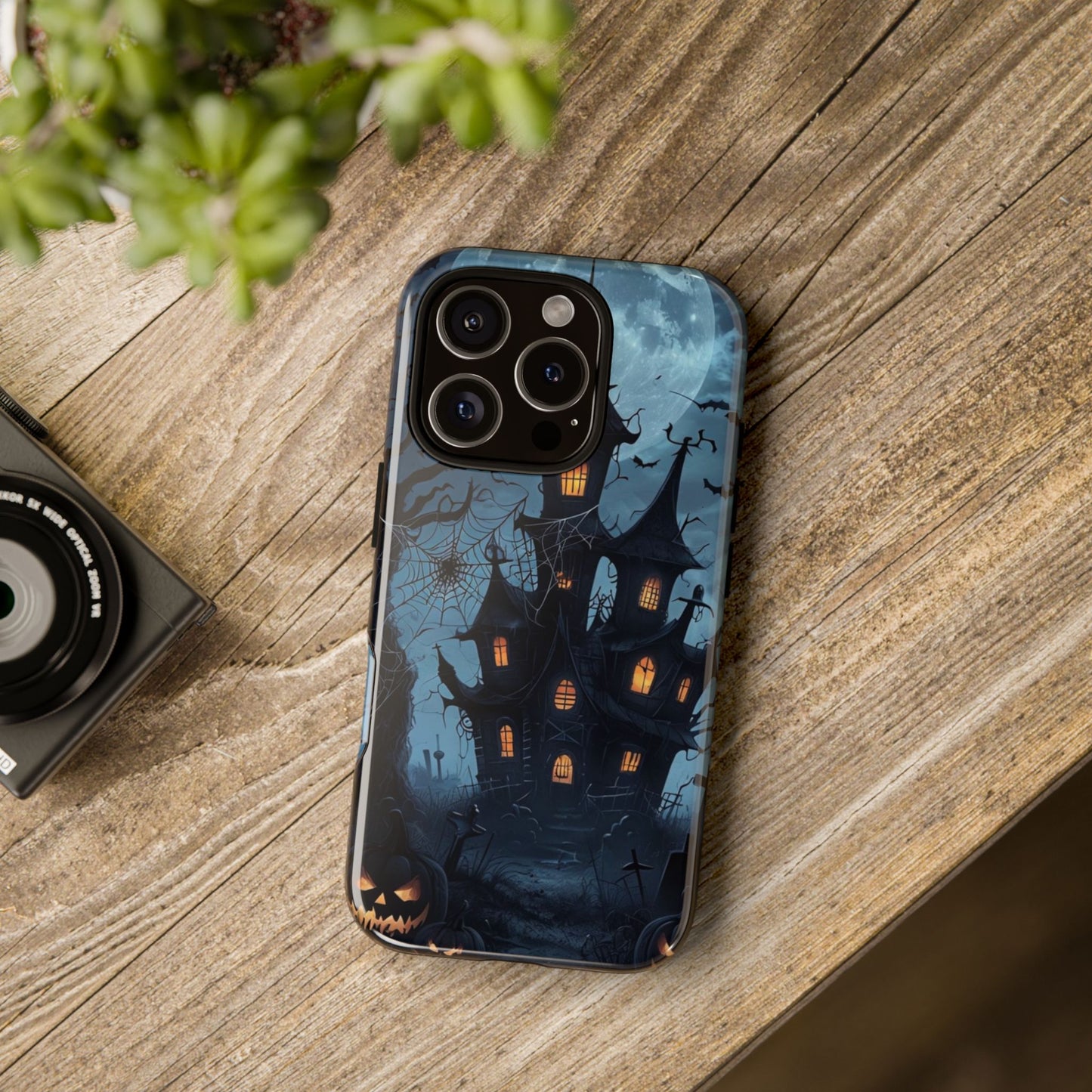 Ghostly Halloween Phone Cover – Perfect for a Haunted Look
