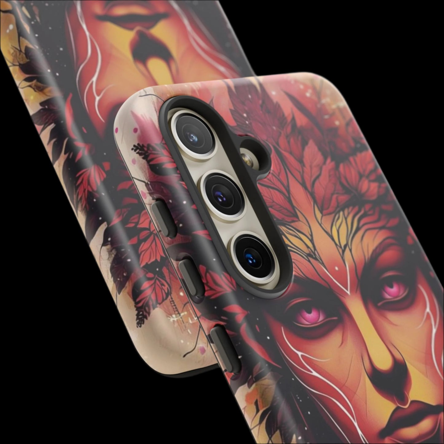 Phone Case Fantasy Art – Mystical Nature Goddess Design