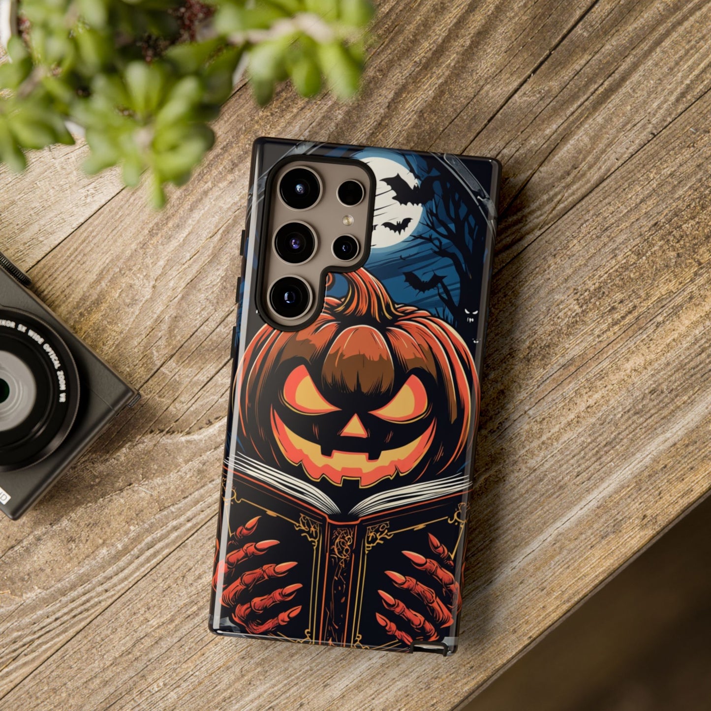 Halloween Pumpkin Phone Case - Spooky iPhone & Samsung Cover
