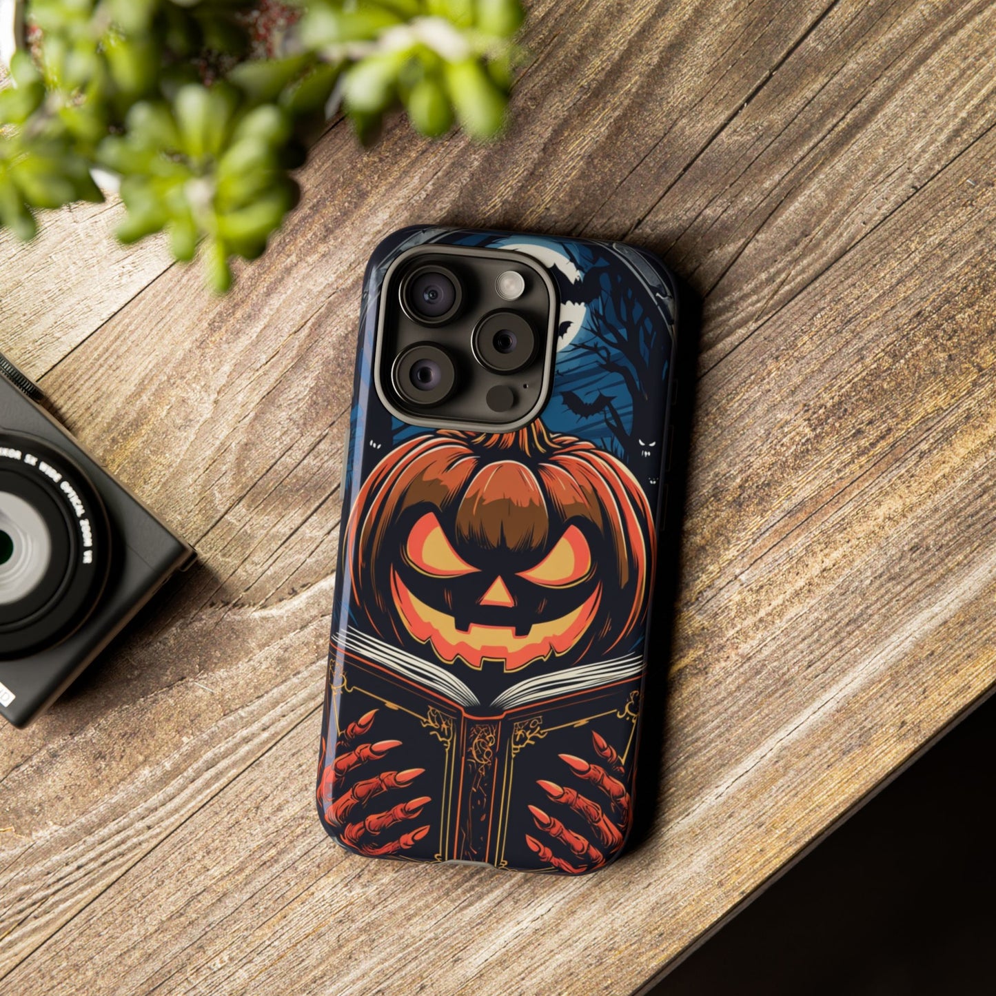 Halloween Pumpkin Phone Case - Spooky iPhone & Samsung Cover