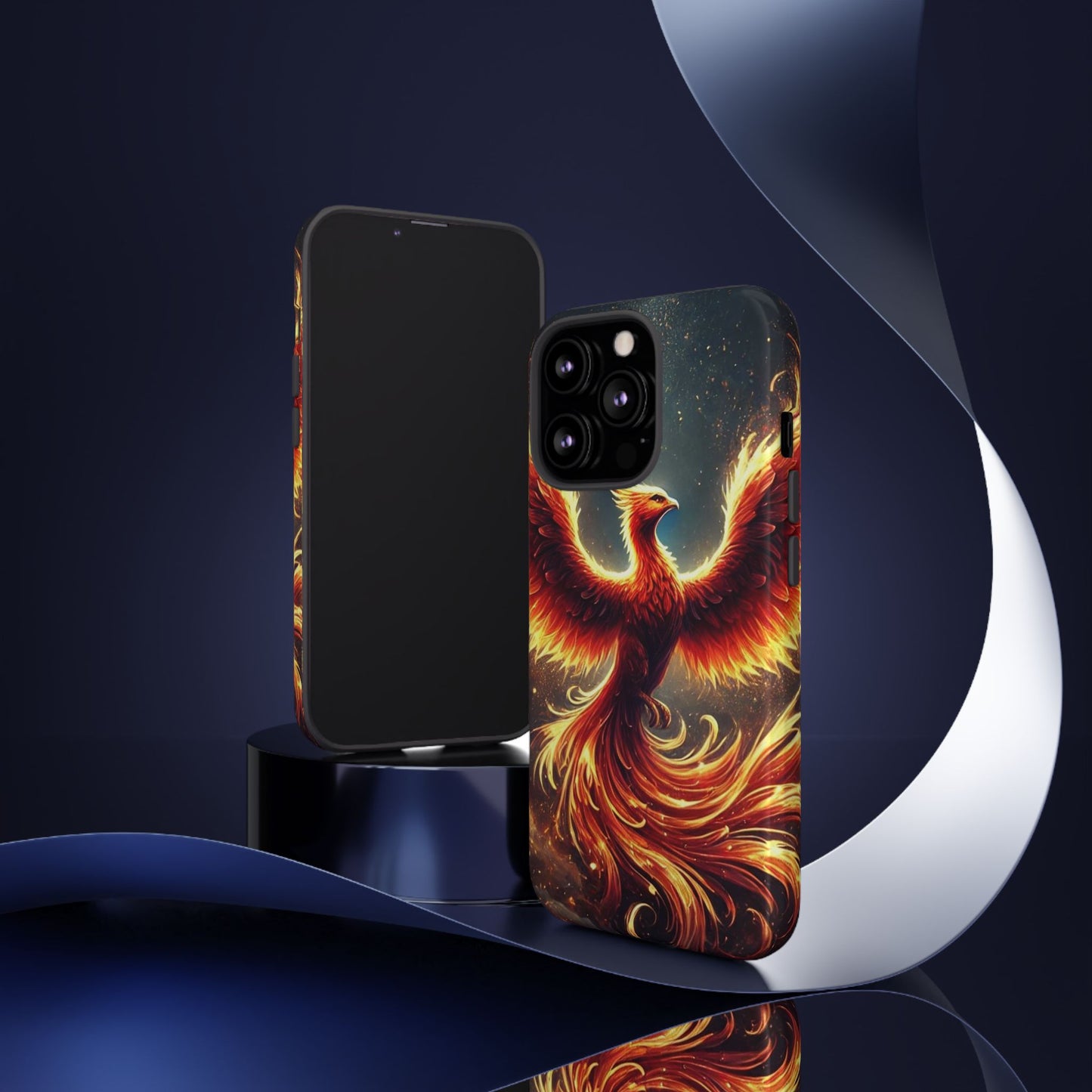 Phone Case Phoenix Flame – Fiery Phoenix Cover for iPhone & Samsung Models