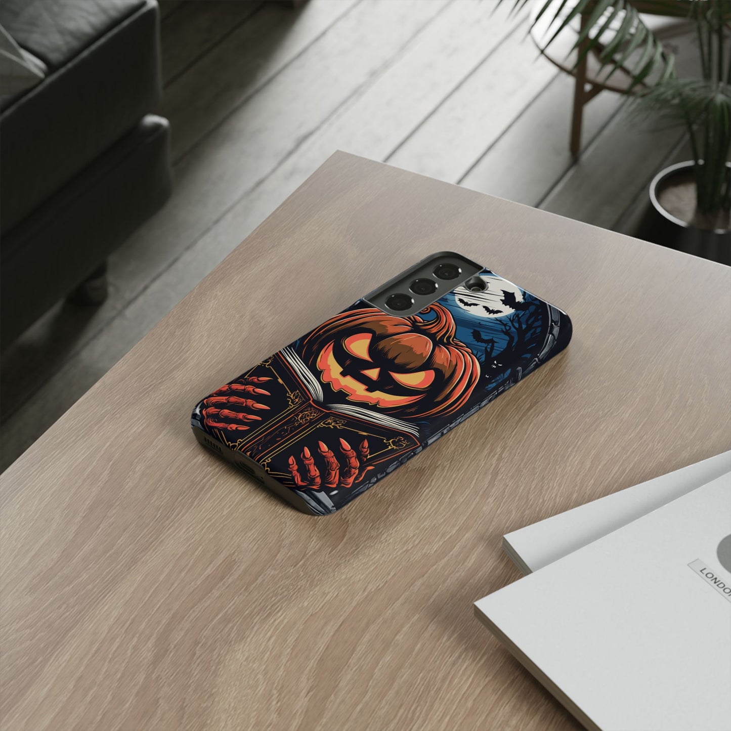 Halloween Pumpkin Phone Case - Spooky iPhone & Samsung Cover