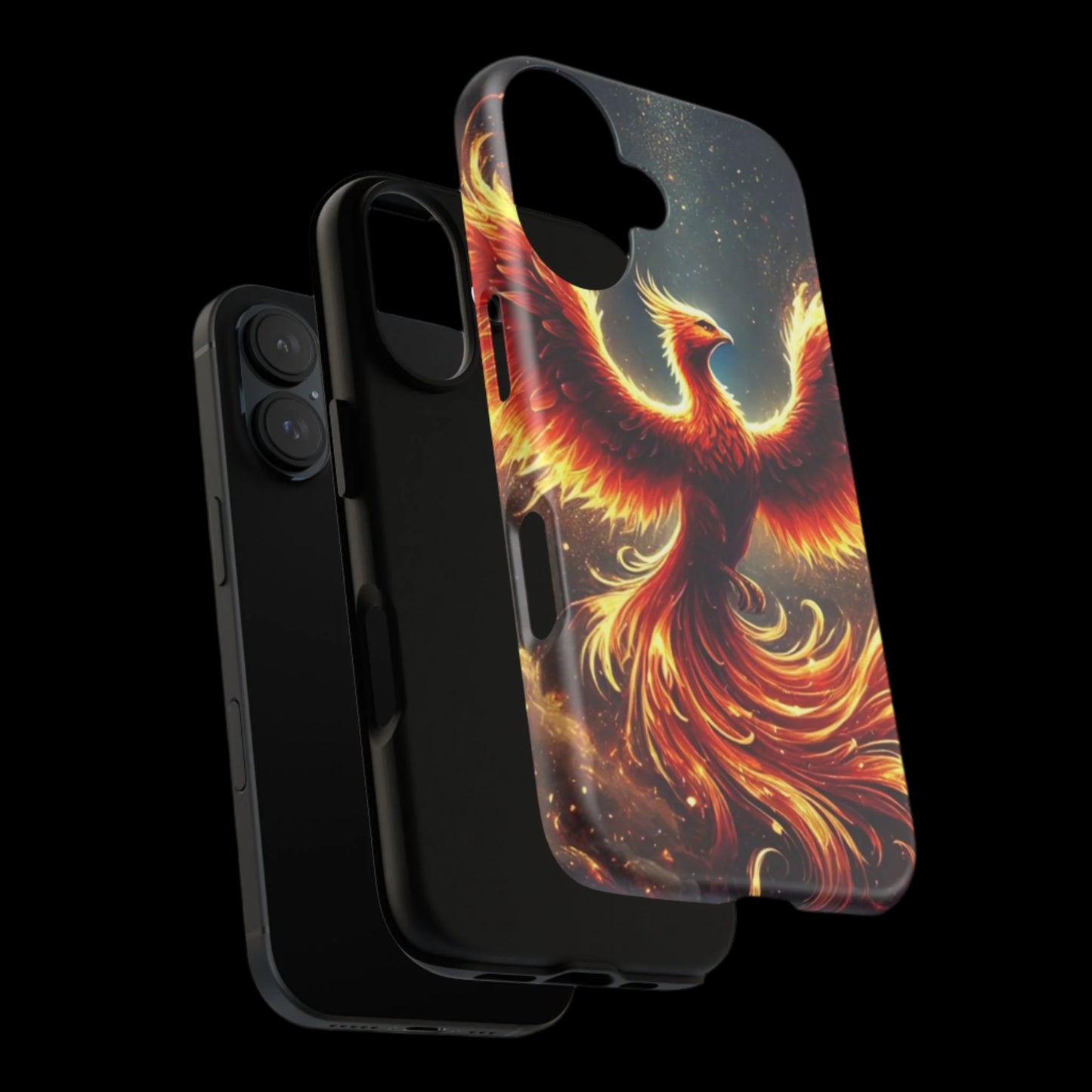 Phone Case Phoenix Flame – Fiery Phoenix Cover for iPhone & Samsung Models