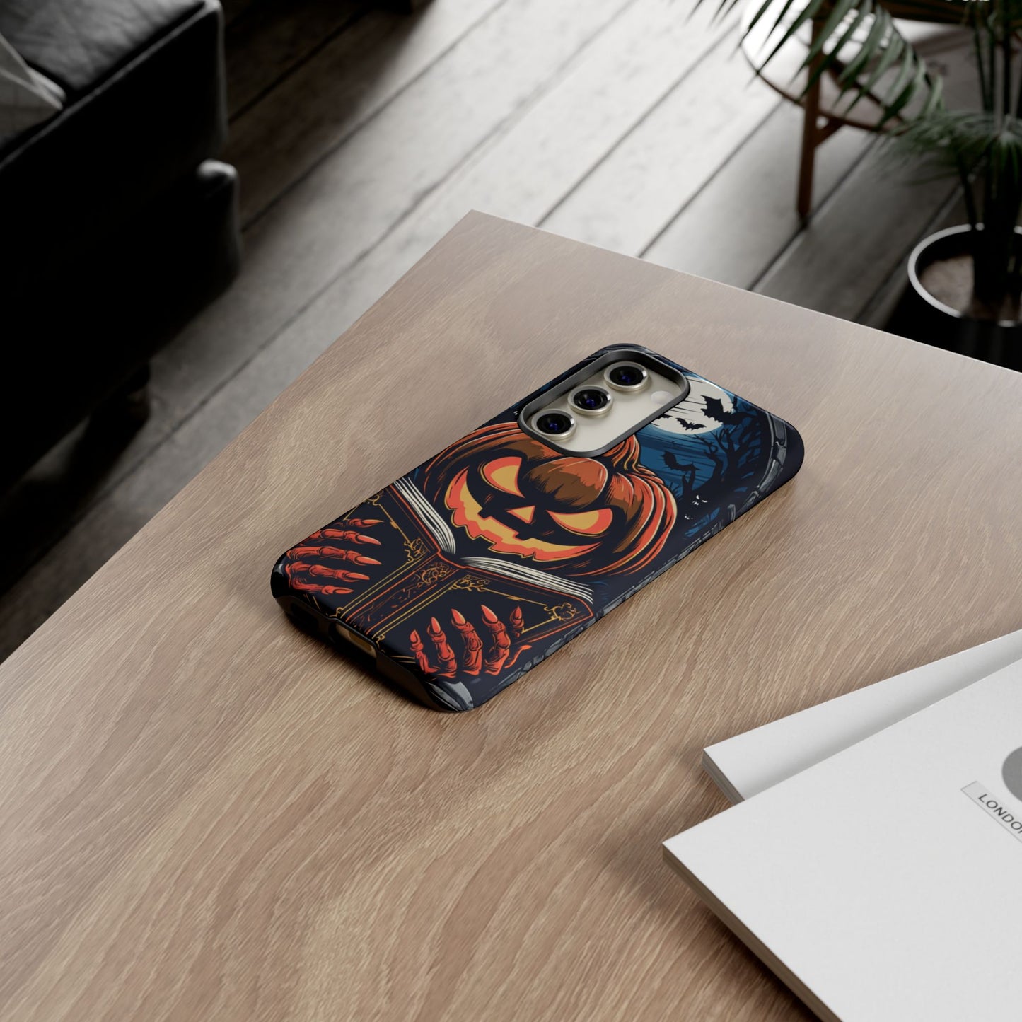 Halloween Pumpkin Phone Case - Spooky iPhone & Samsung Cover