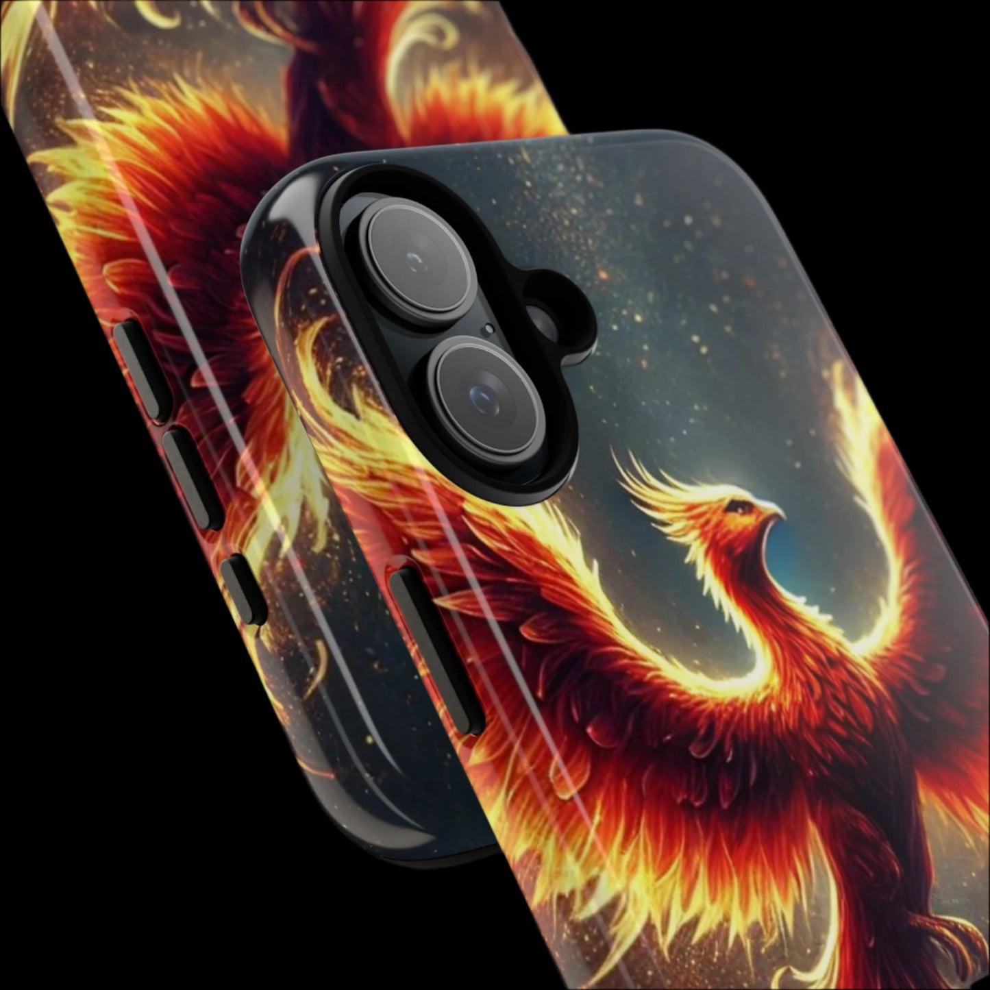 Phone Case Phoenix Flame – Fiery Phoenix Cover for iPhone & Samsung Models