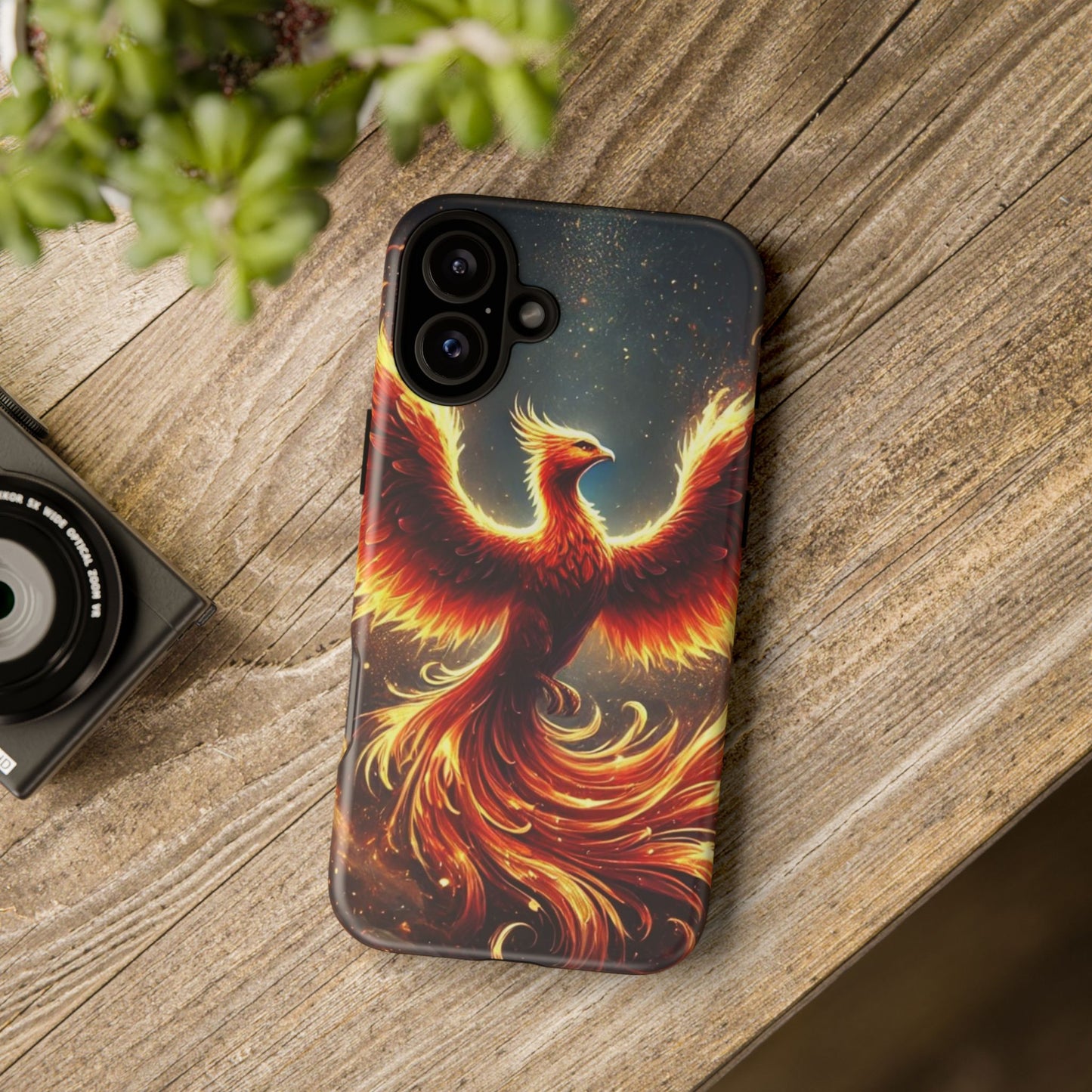 Phone Case Phoenix Flame – Fiery Phoenix Cover for iPhone & Samsung Models