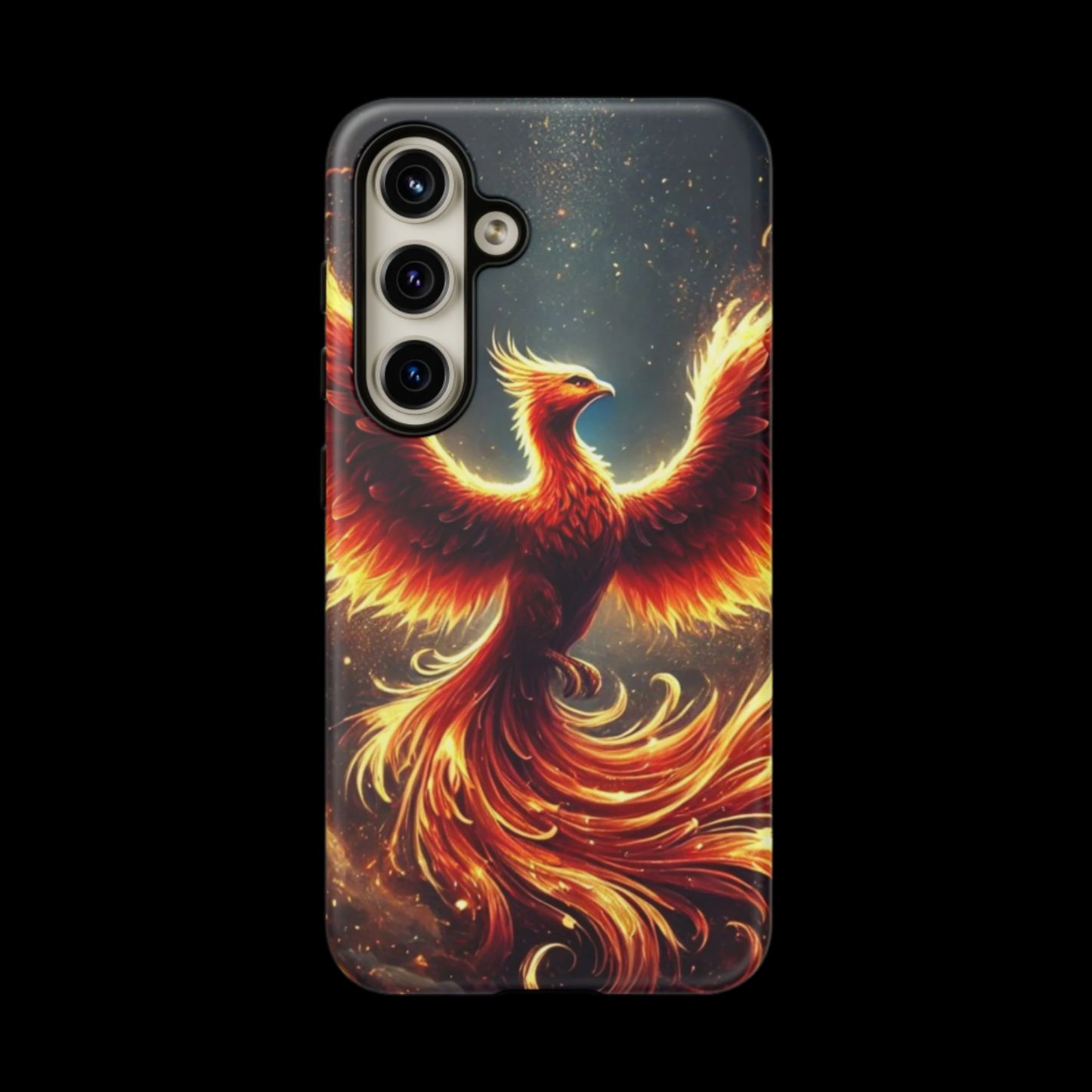 Phone Case Phoenix Flame – Fiery Phoenix Cover for iPhone & Samsung Models