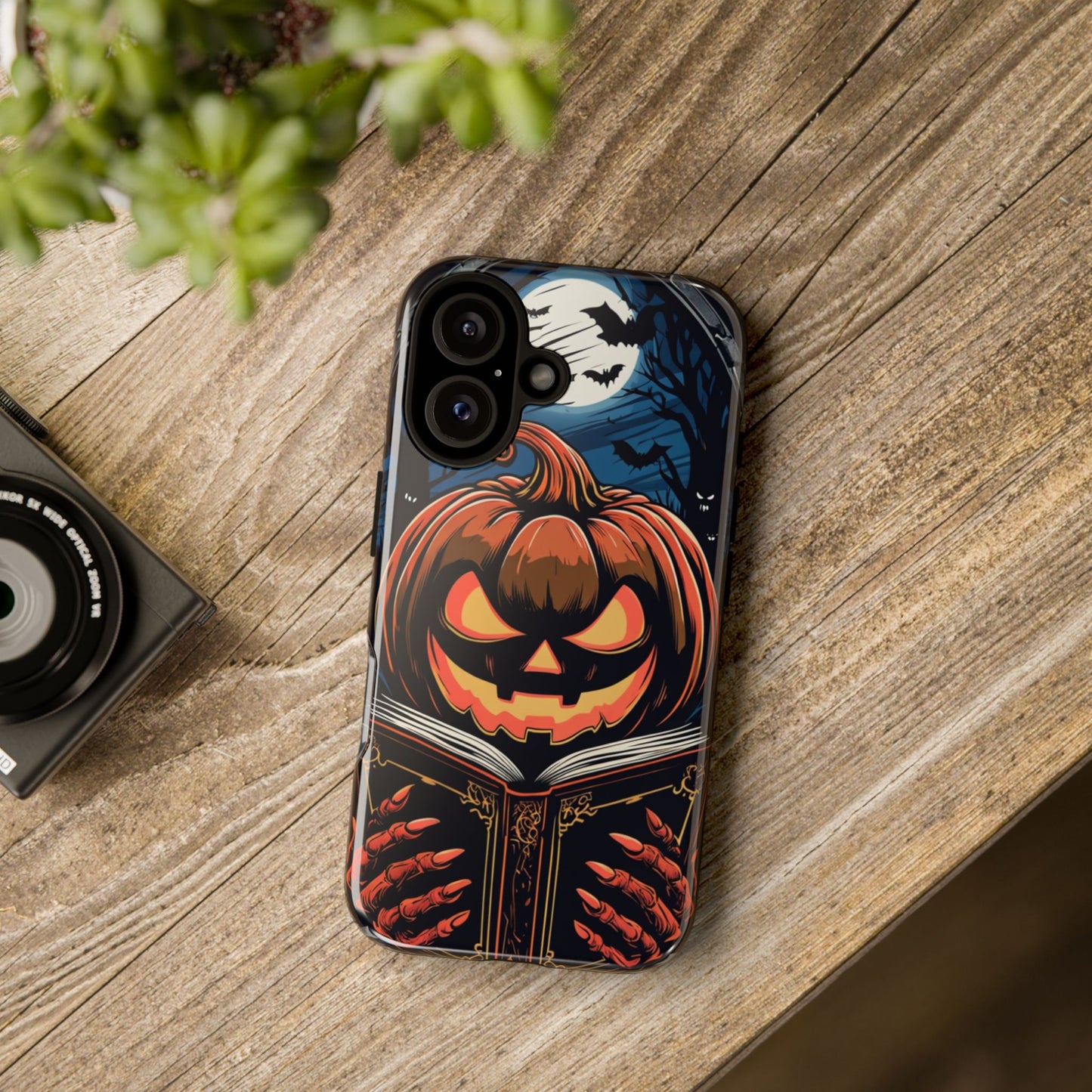Halloween Pumpkin Phone Case - Spooky iPhone & Samsung Cover