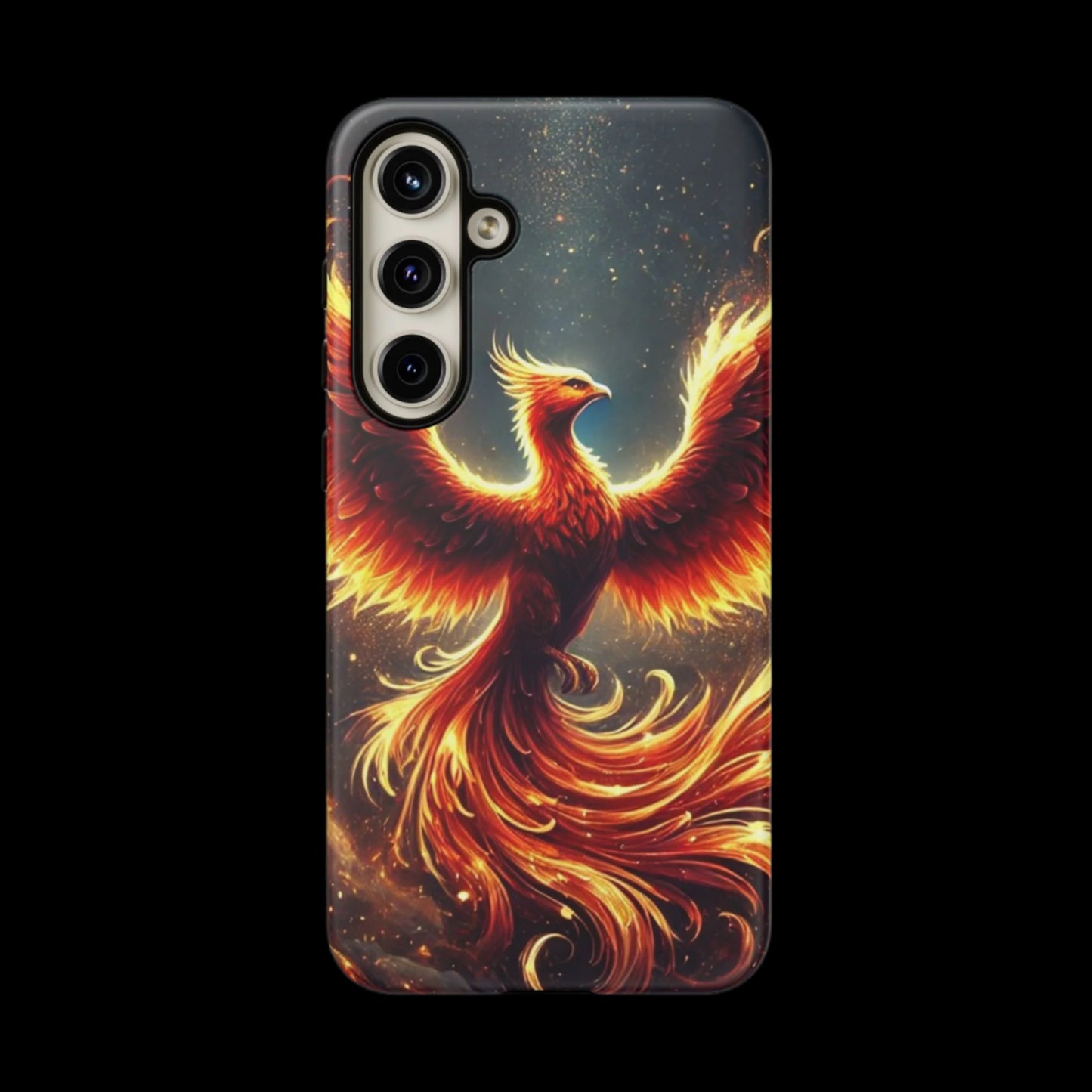 Phone Case Phoenix Flame – Fiery Phoenix Cover for iPhone & Samsung Models