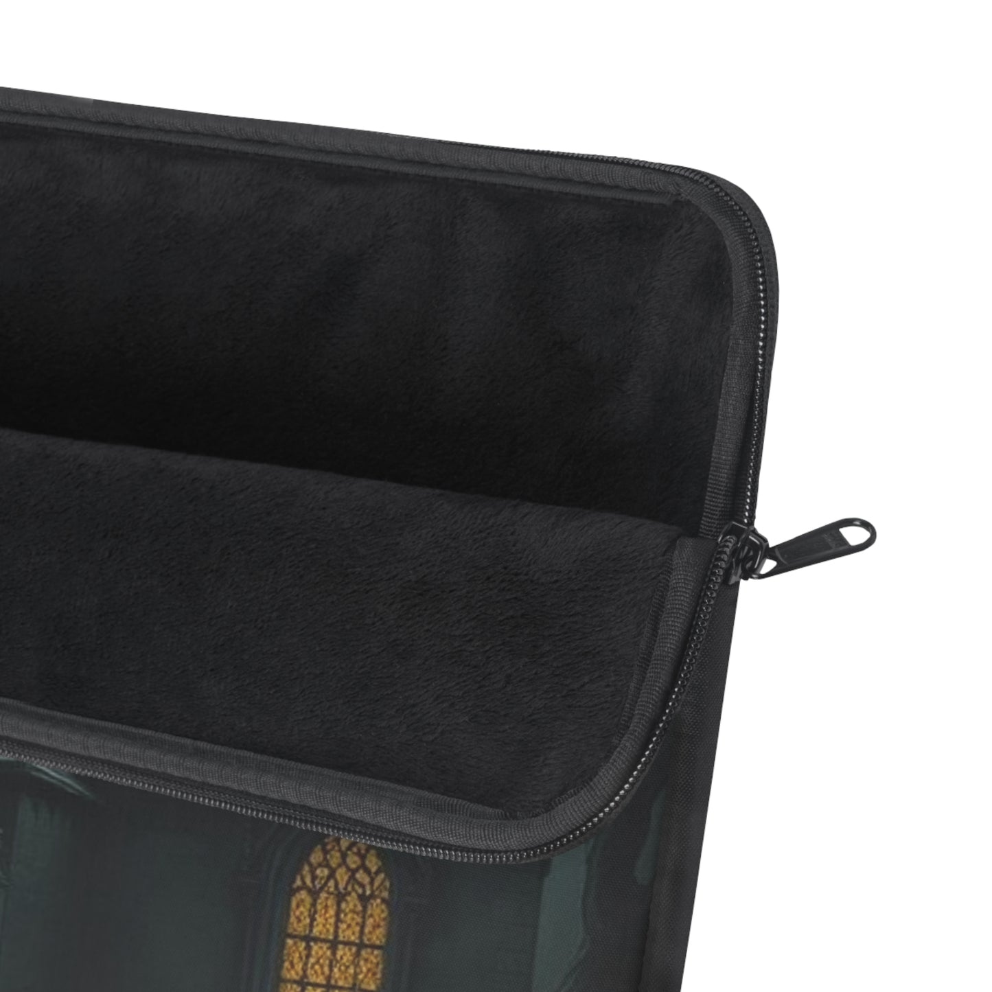 Haunted Gothic Castle Laptop Sleeve – Spooky Halloween Laptop Case