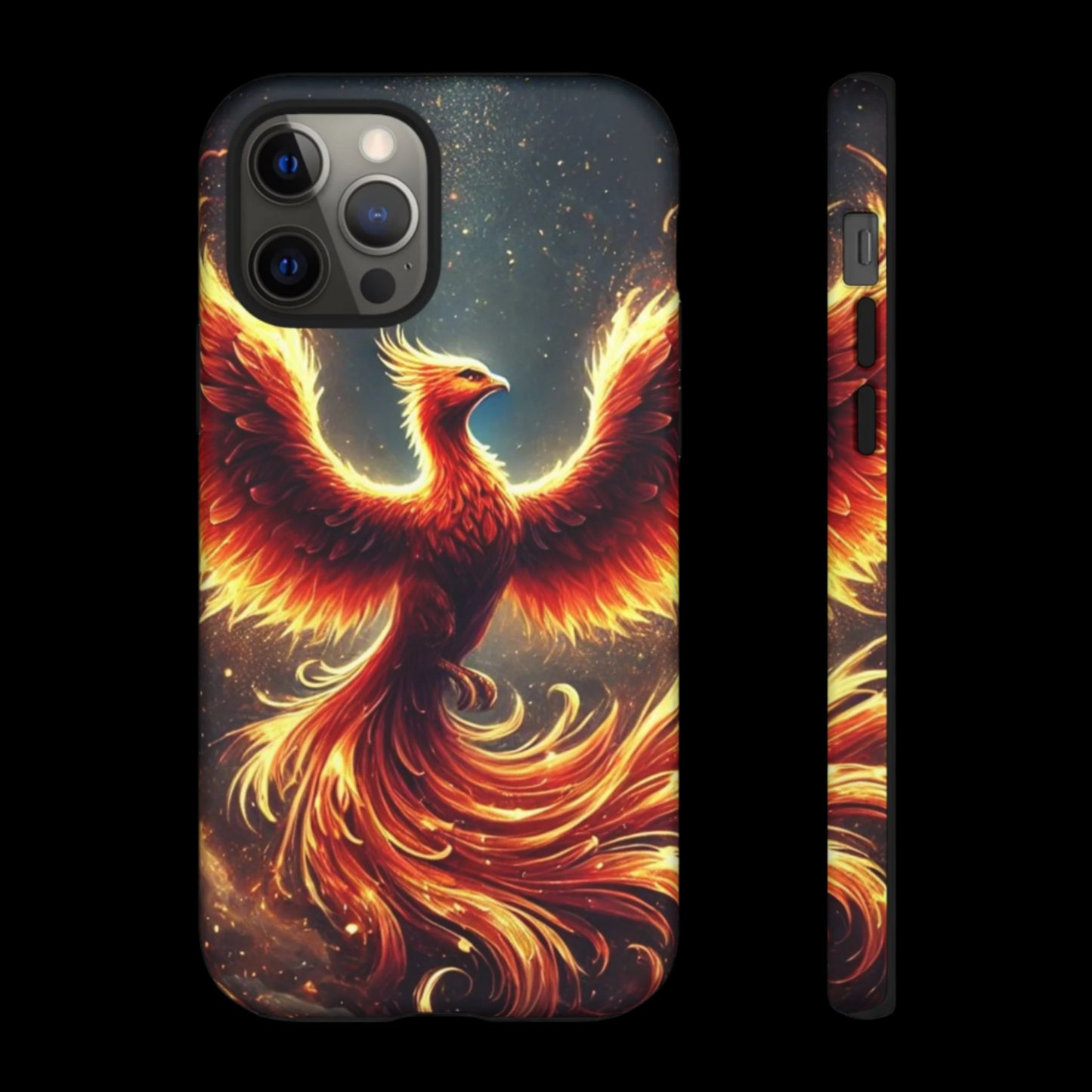 Phone Case Phoenix Flame – Fiery Phoenix Cover for iPhone & Samsung Models