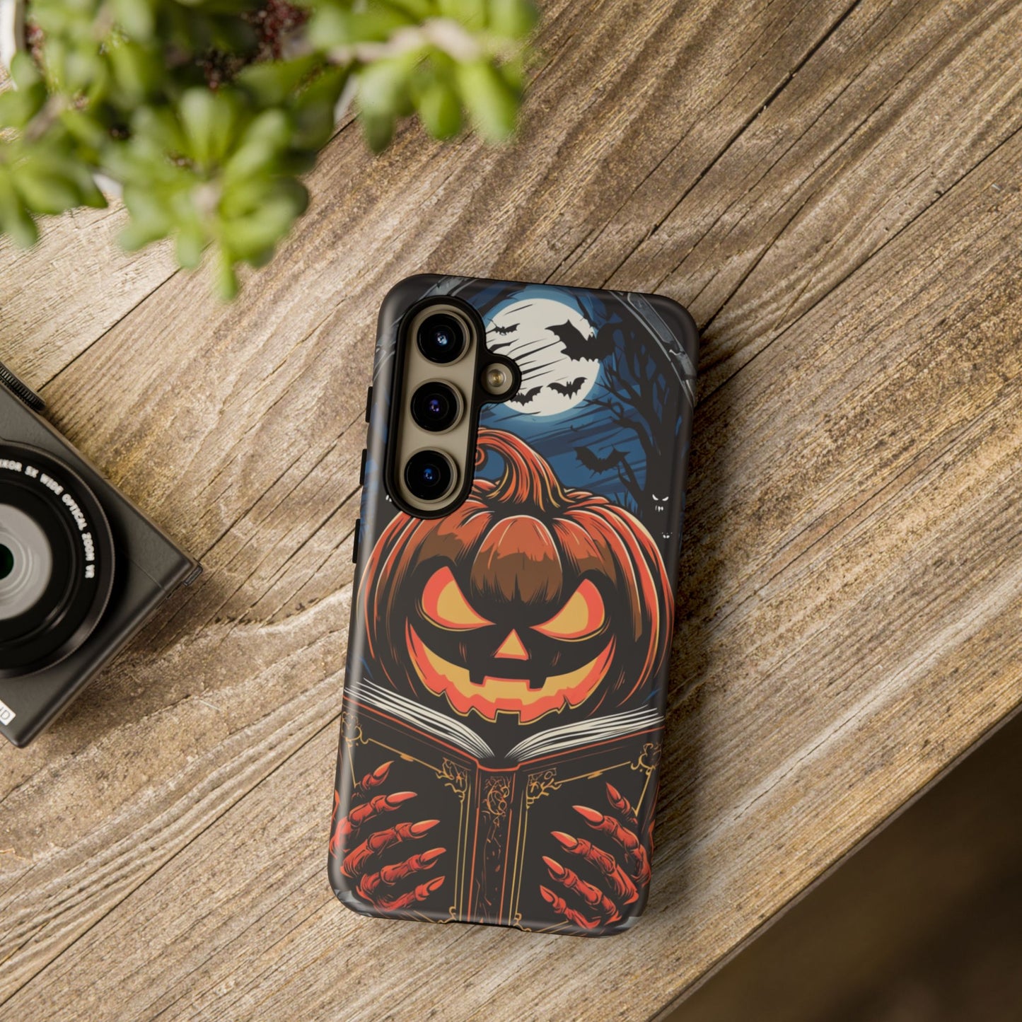 Halloween Pumpkin Phone Case - Spooky iPhone & Samsung Cover