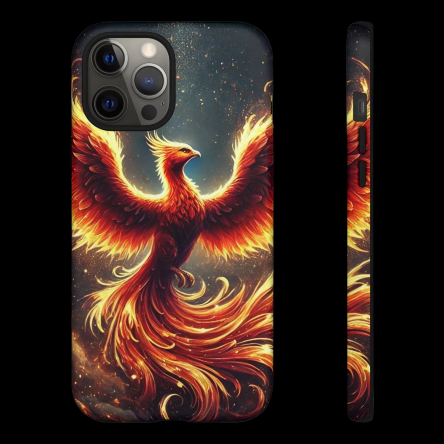 Phone Case Phoenix Flame – Fiery Phoenix Cover for iPhone & Samsung Models