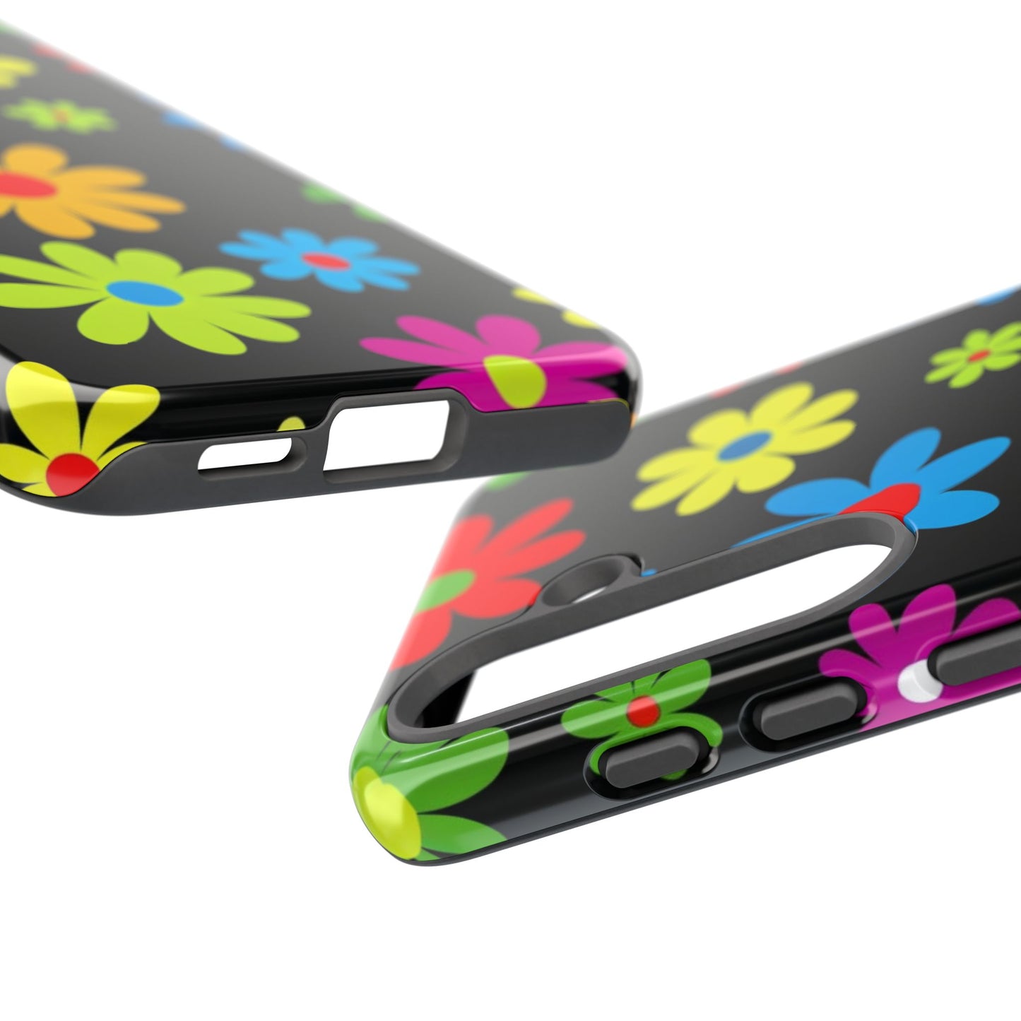 Phone Case Colorful Daisy – Cute Floral Cover - Aesthetic Multicolor Flower Case