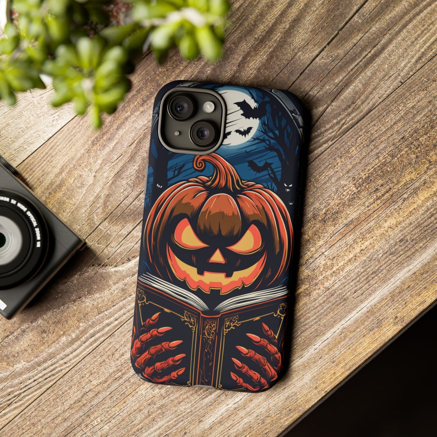 Halloween Pumpkin Phone Case - Spooky iPhone & Samsung Cover