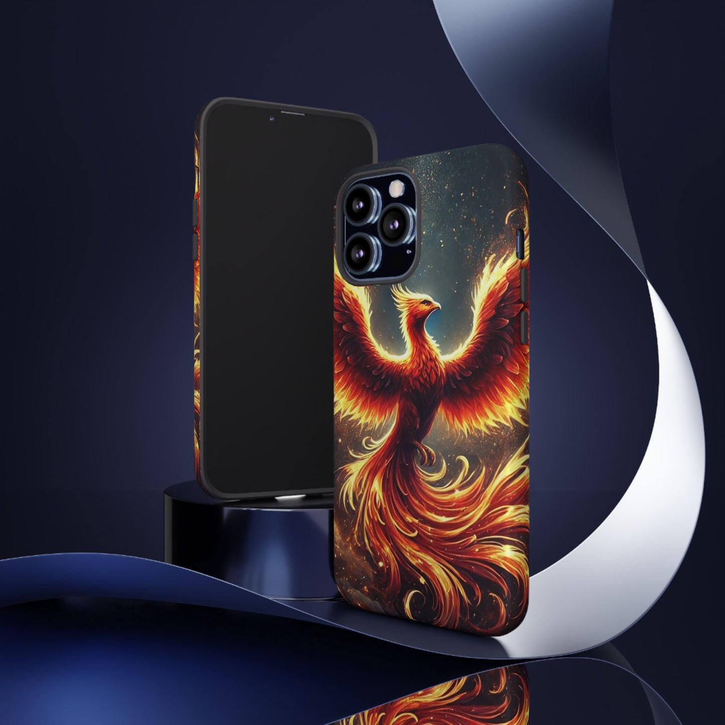 Phone Case Phoenix Flame – Fiery Phoenix Cover for iPhone & Samsung Models