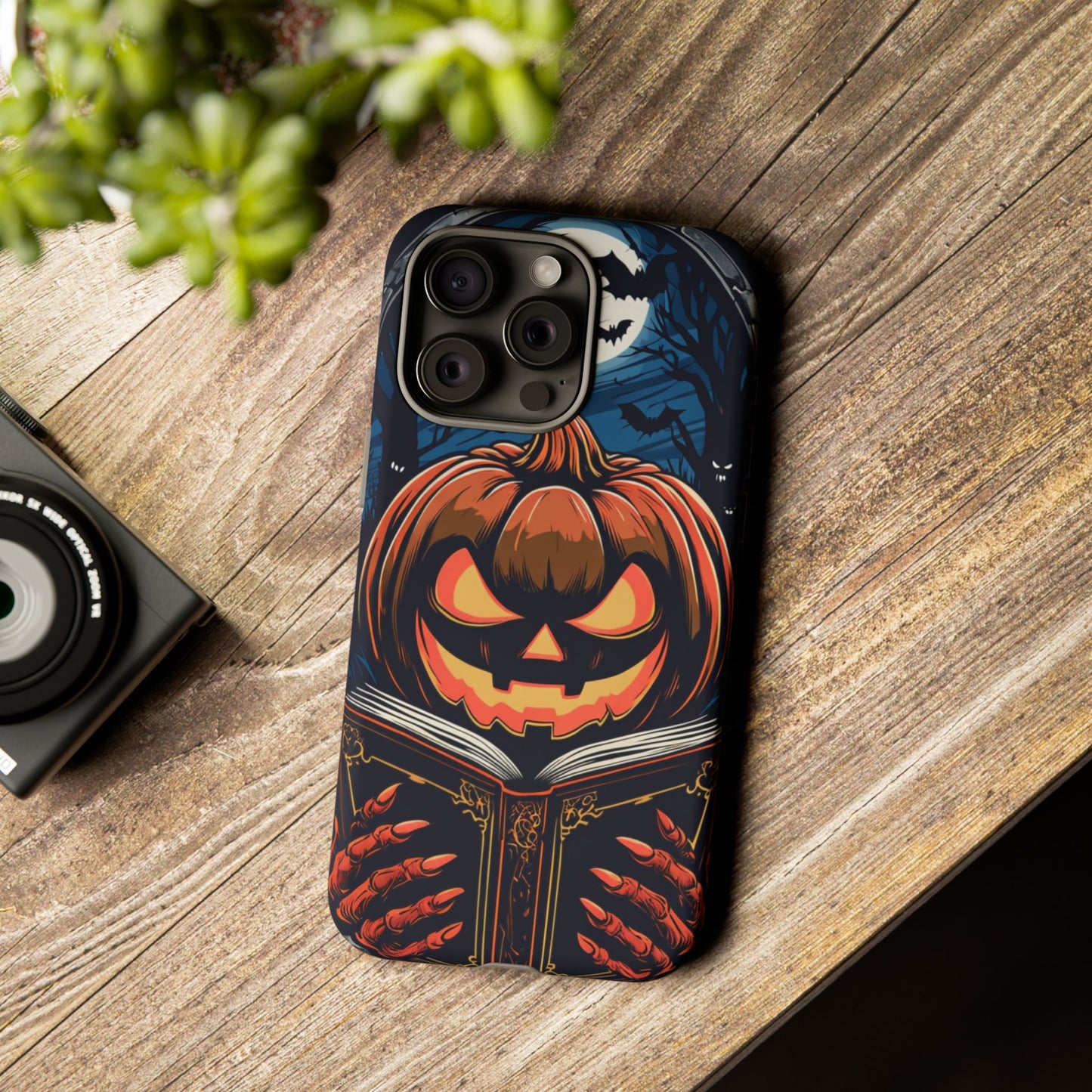 Halloween Pumpkin Phone Case - Spooky iPhone & Samsung Cover