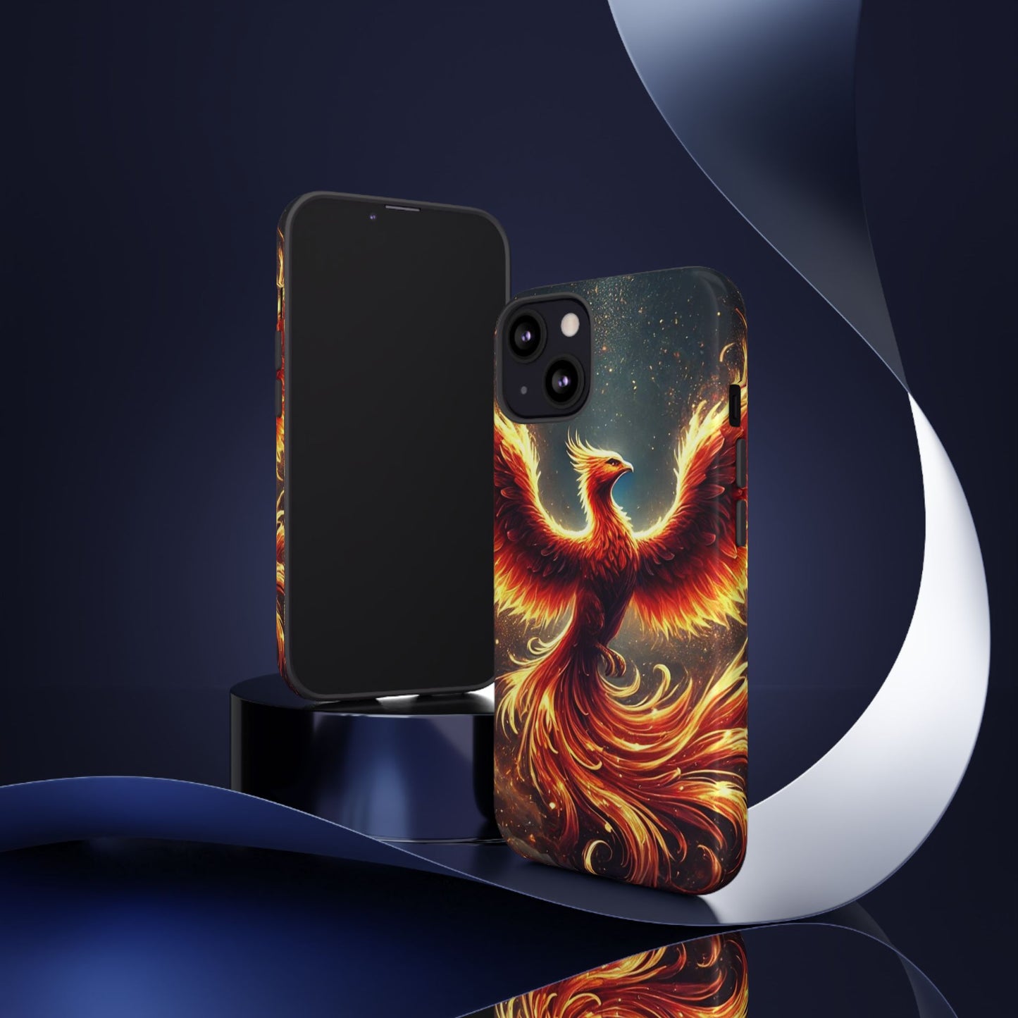 Phone Case Phoenix Flame – Fiery Phoenix Cover for iPhone & Samsung Models