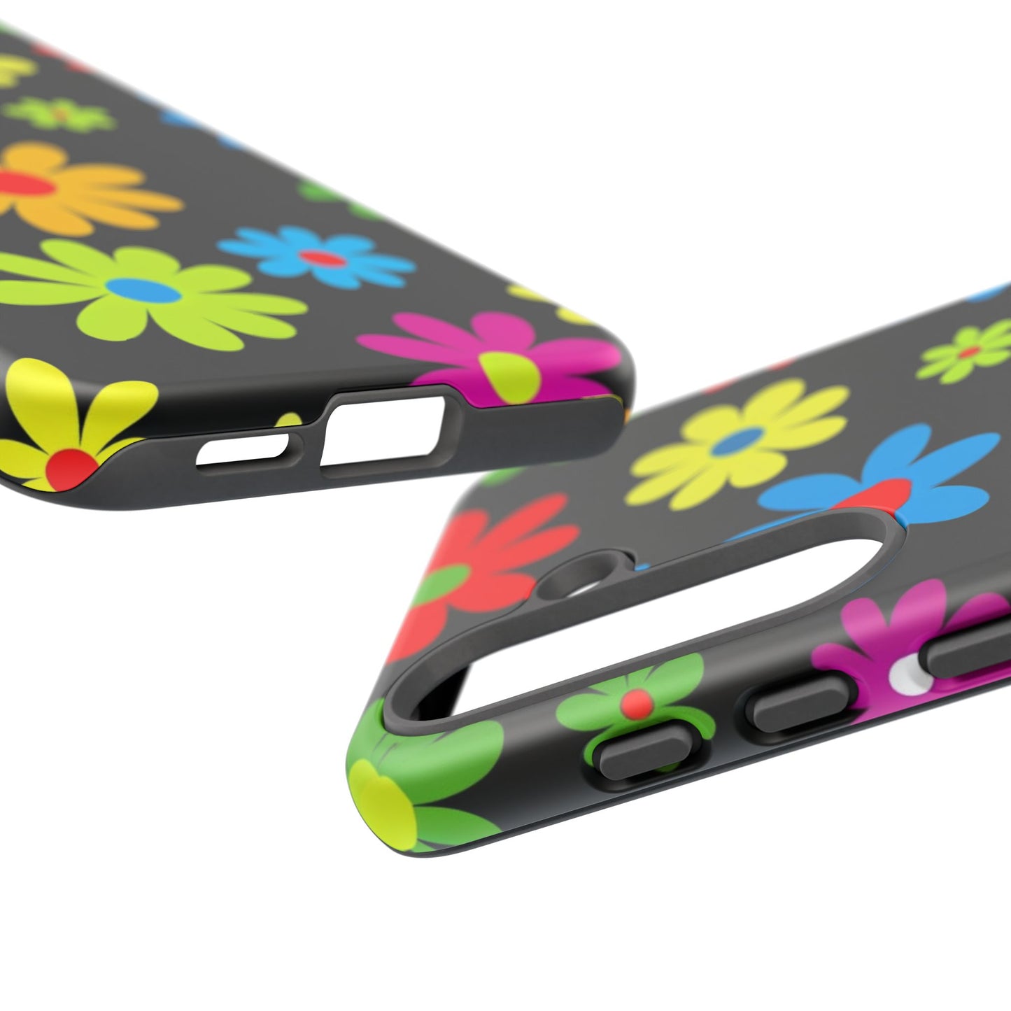 Phone Case Colorful Daisy – Cute Floral Cover - Aesthetic Multicolor Flower Case