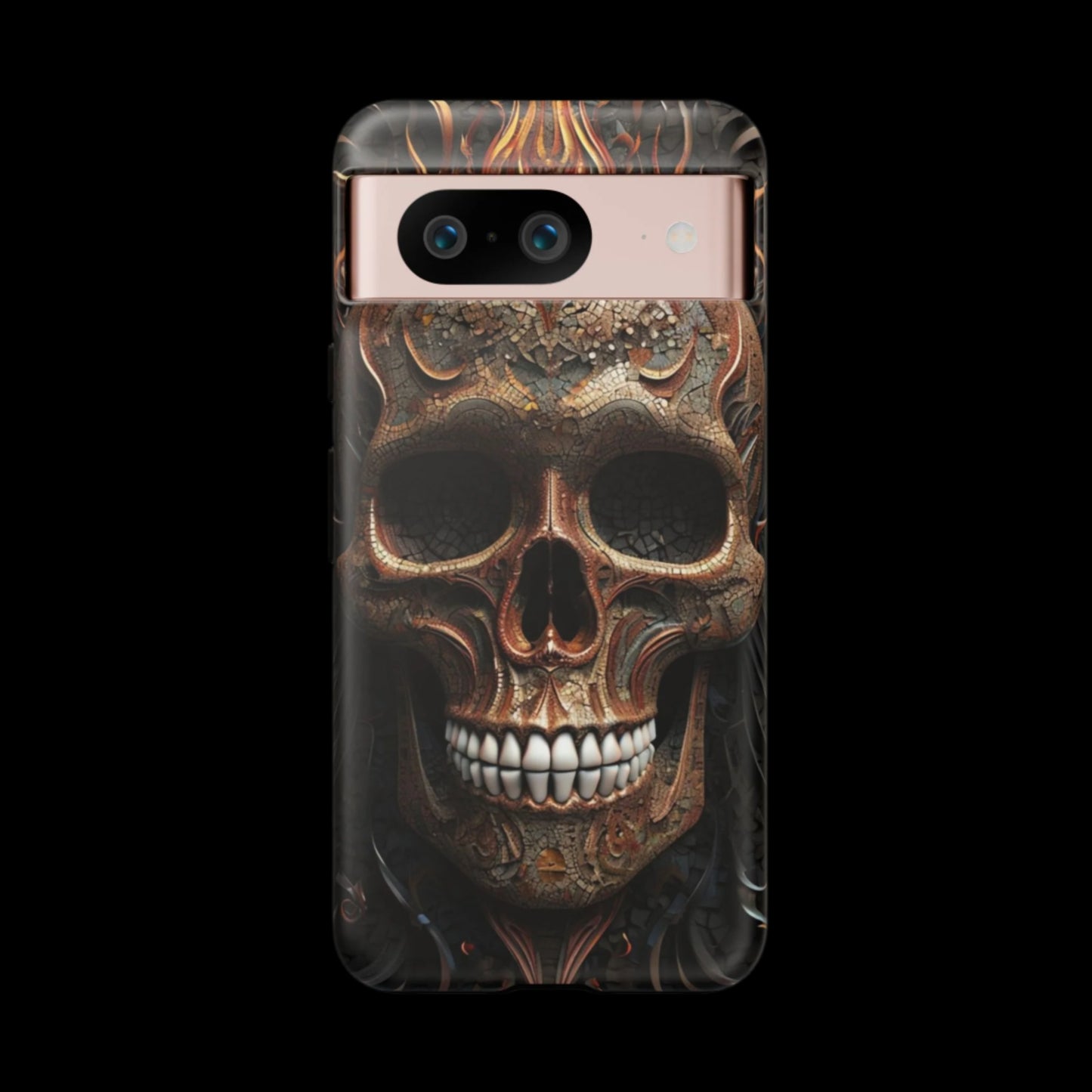 Phone Case Skull Armor – Dark Gothic Horror Cover for Metalheads