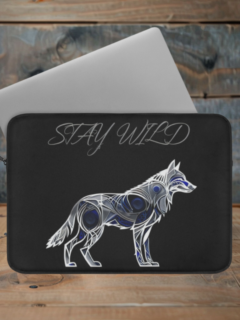 Laptop Sleeve "Stay Wild" – Protection & Style for Your Laptop