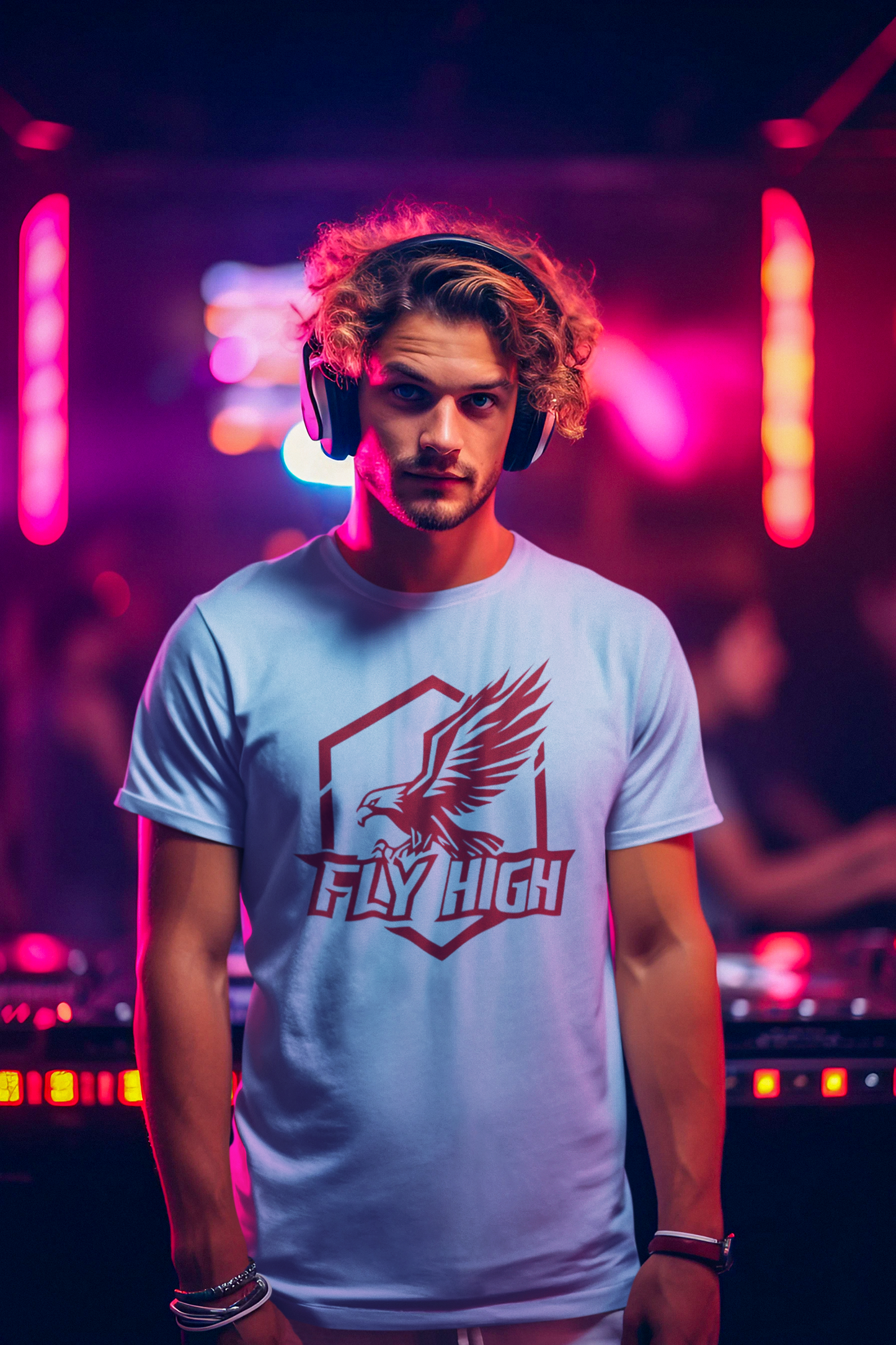 Shirt "Fly High" – Inspirational Graphic Tee for Dreamers & Achievers