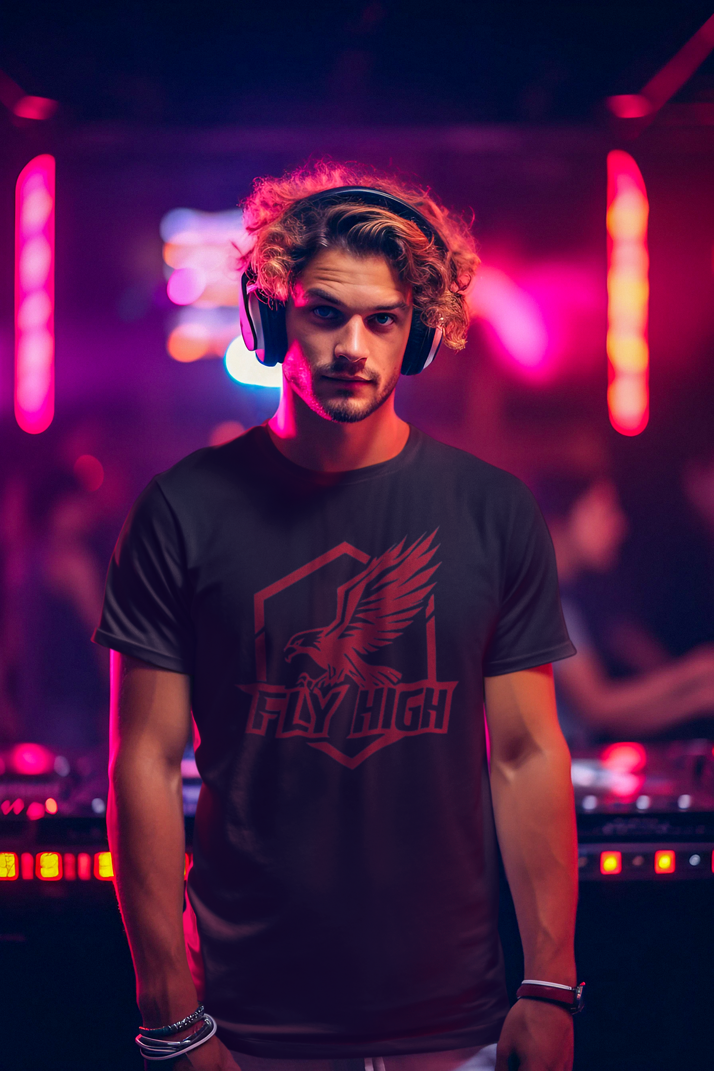 Shirt "Fly High" – Inspirational Graphic Tee for Dreamers & Achievers