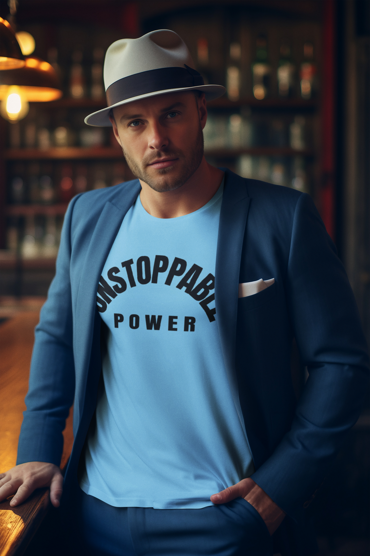 Shirt "Unstoppable Power" – Motivational Graphic Tee for Strength & Confidence
