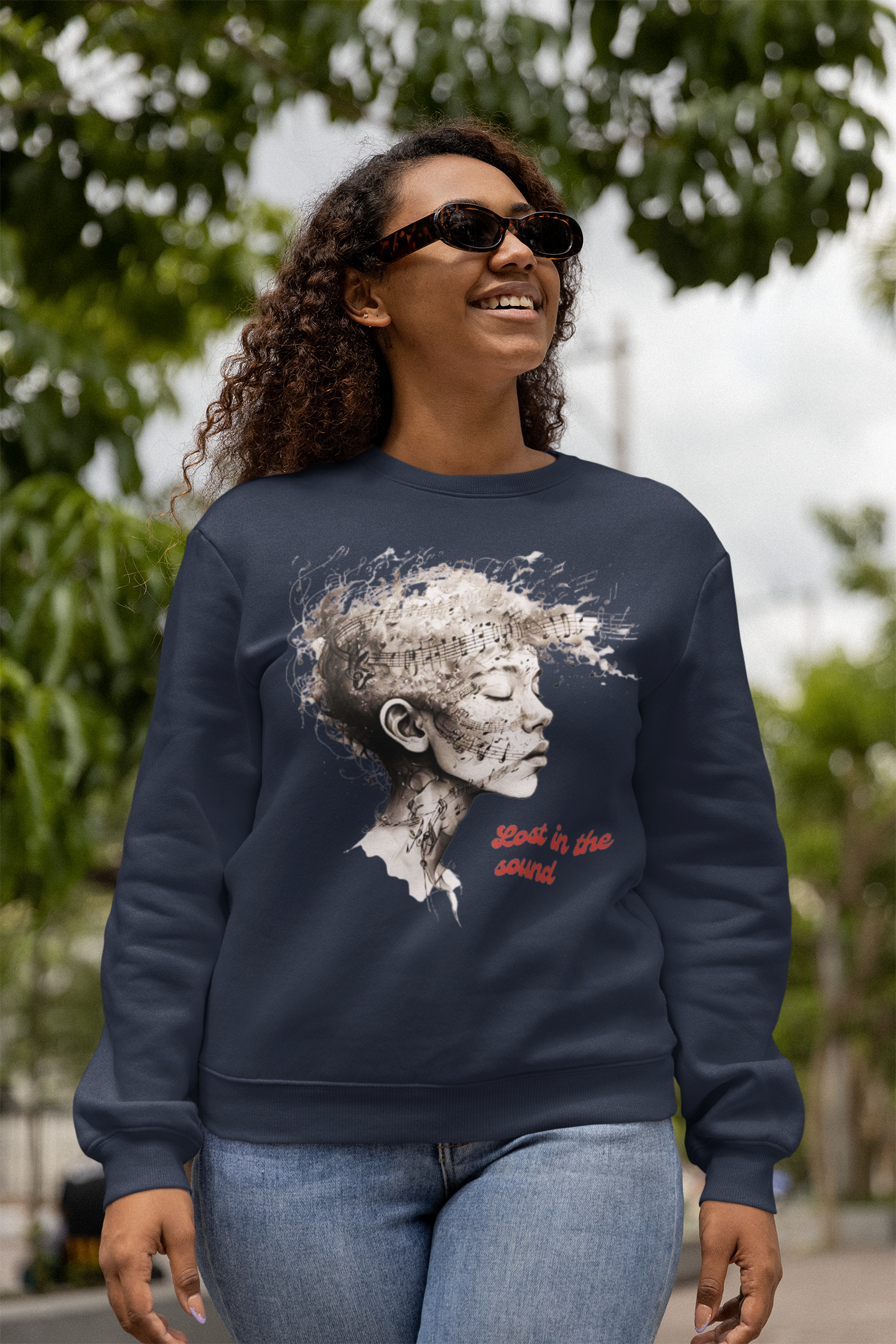 Comfort Sweatshirt - "Lost in the Sound"