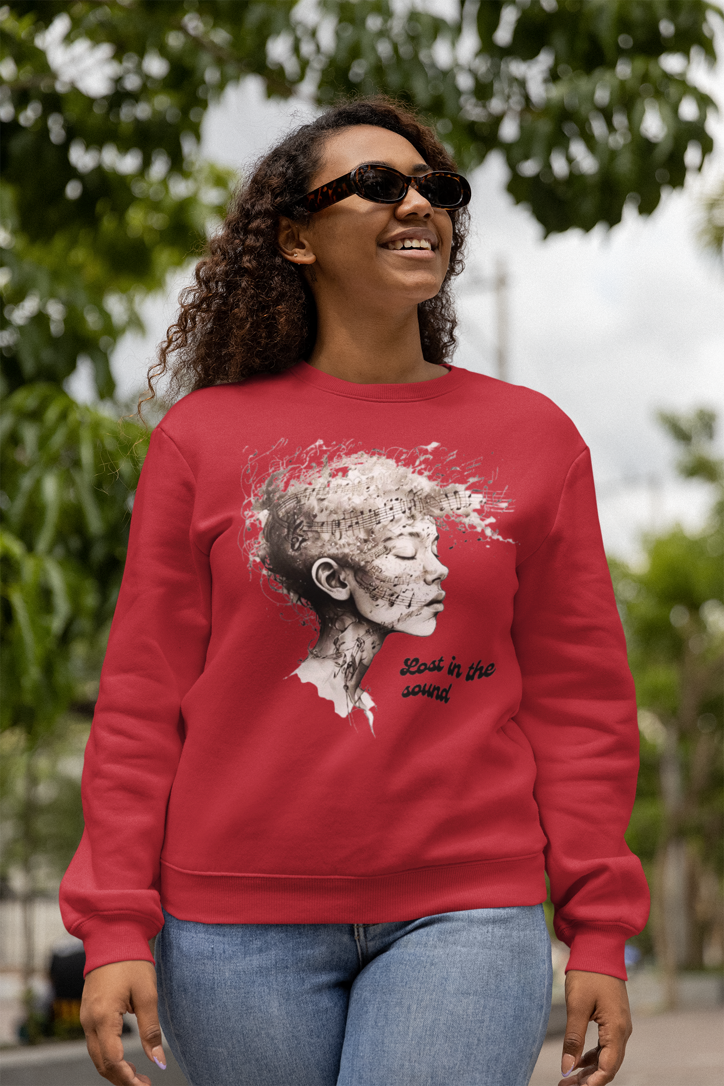 Comfort Sweatshirt - "Lost in the Sound"