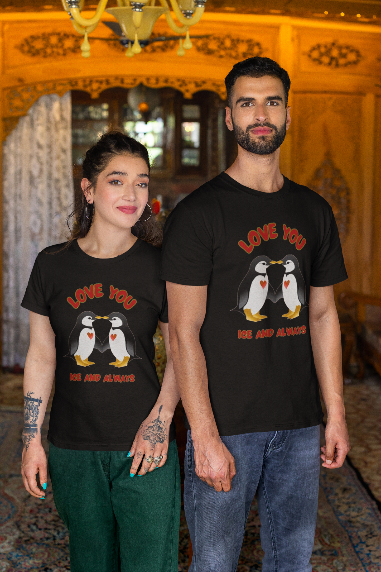 Shirt "Love You Ice And Always" – Cute & Funny Graphic Tee