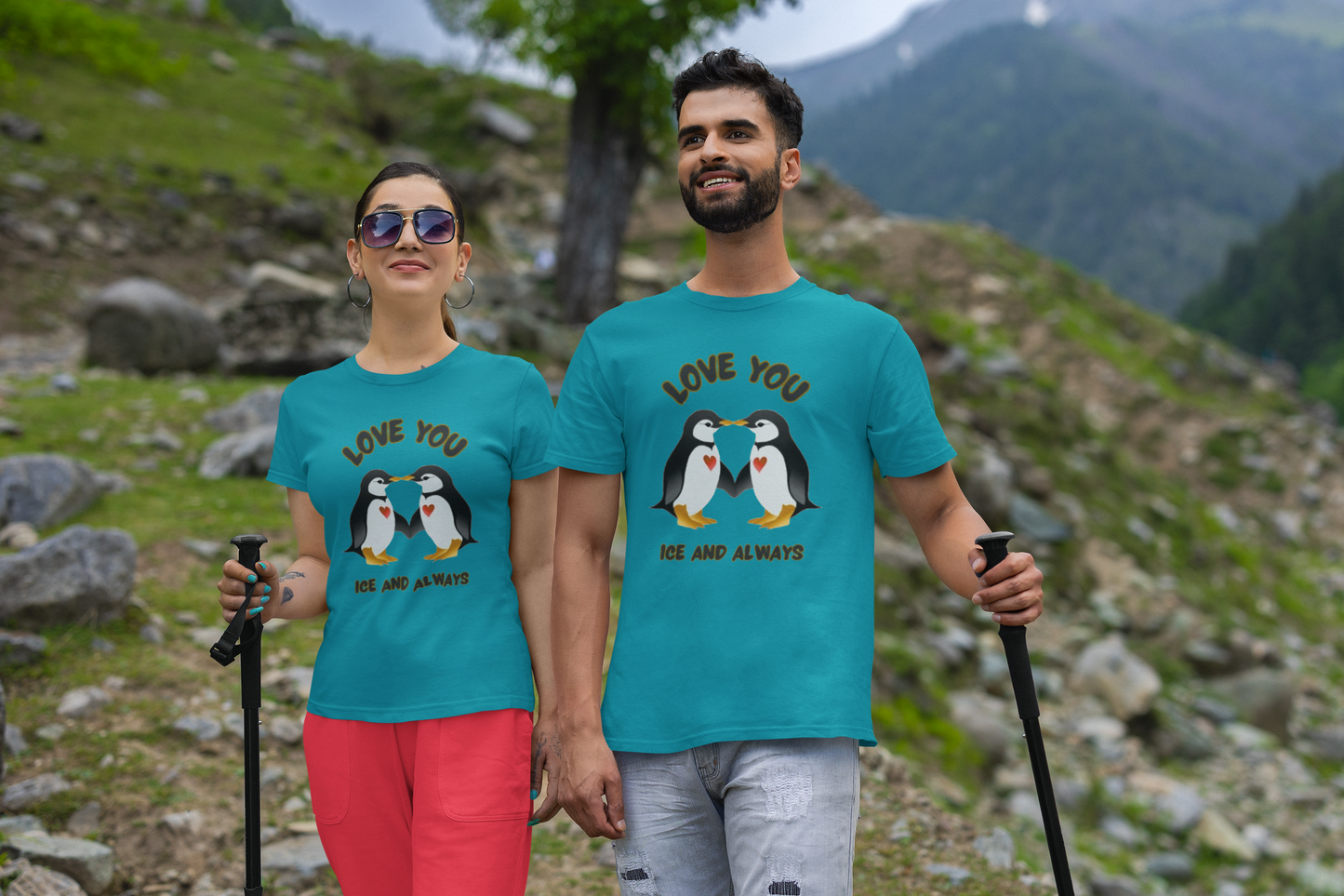 Shirt "Love You Ice And Always" – Cute & Funny Graphic Tee