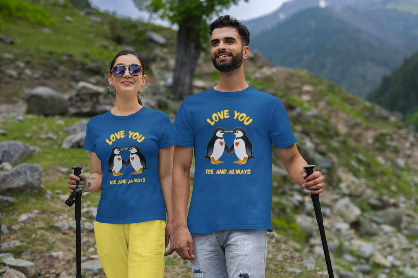 Shirt "Love You Ice And Always" – Cute & Funny Graphic Tee