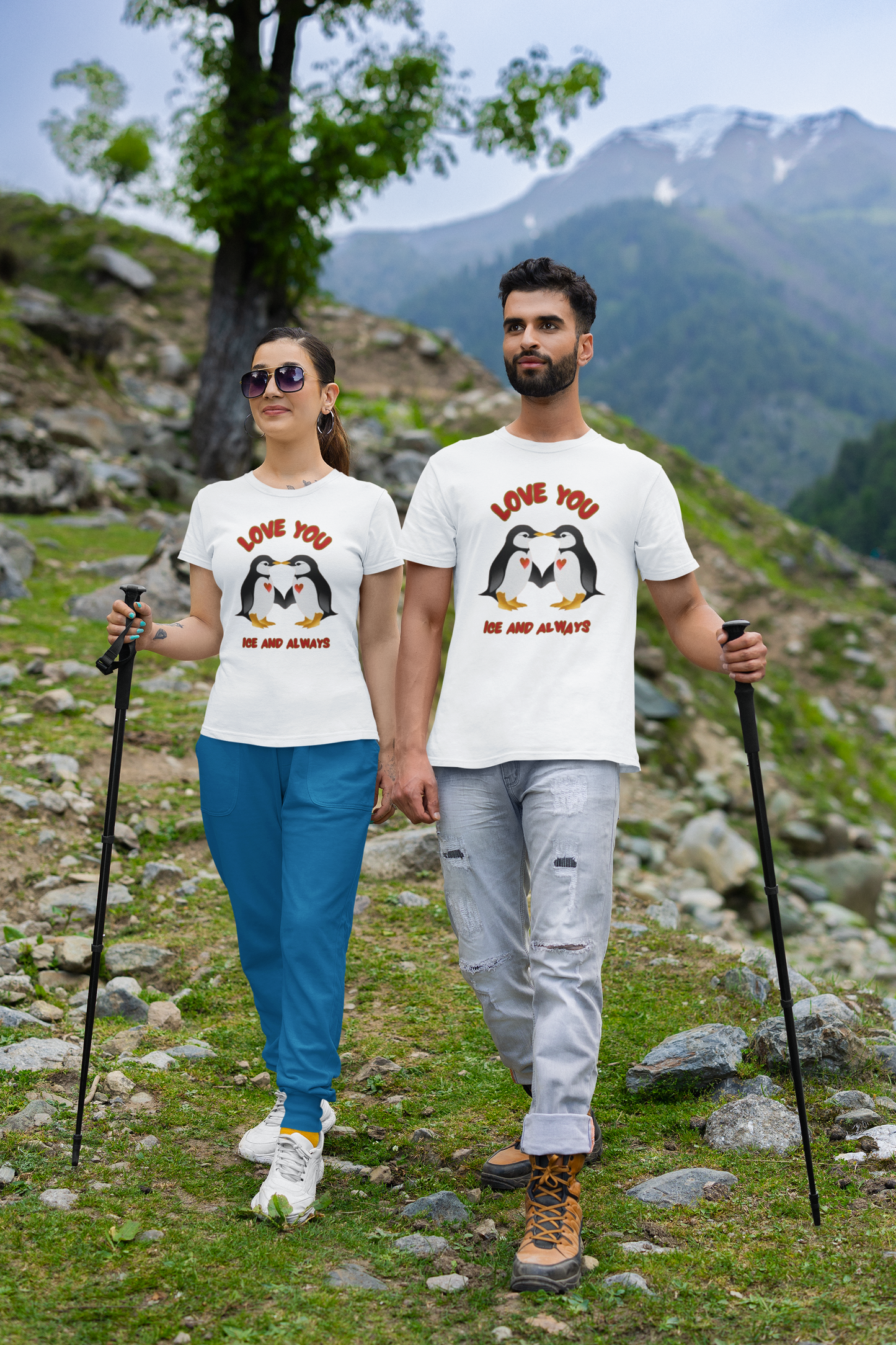 Shirt "Love You Ice And Always" – Cute & Funny Graphic Tee