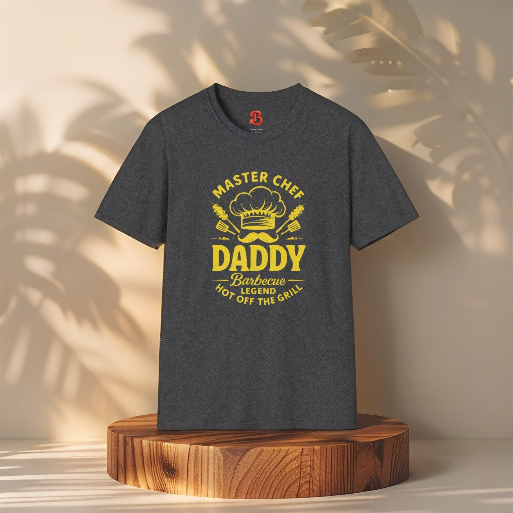 Men’s T-Shirt Master Chef Daddy – Perfect Gift for Dad, BBQ & Barbecue Legend