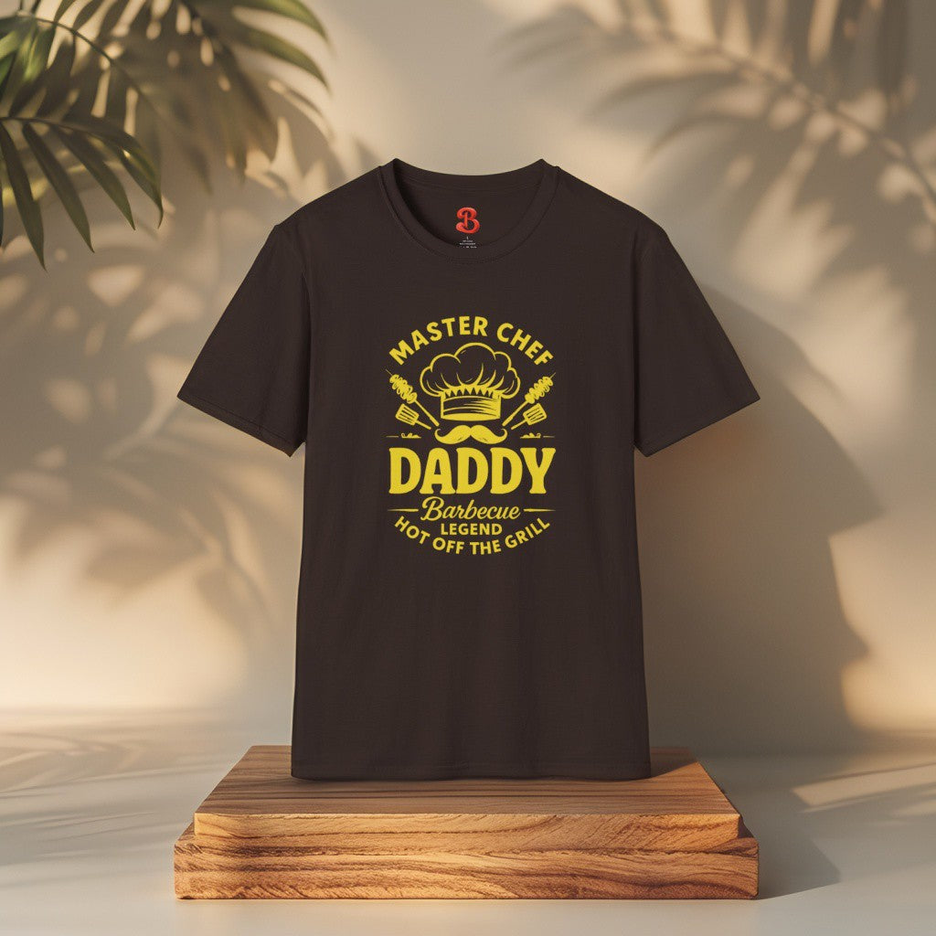 Men’s T-Shirt Master Chef Daddy – Perfect Gift for Dad, BBQ & Barbecue Legend