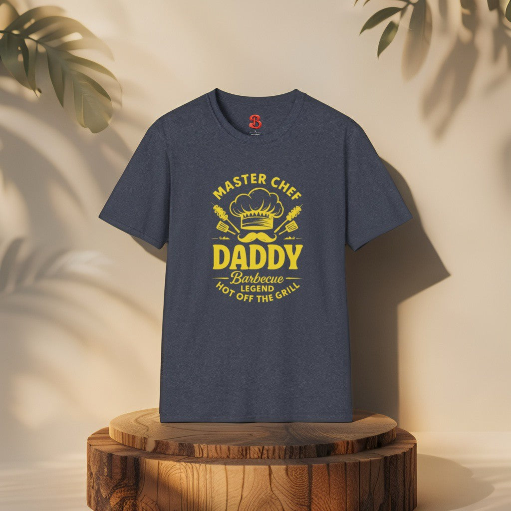 Men’s T-Shirt Master Chef Daddy – Perfect Gift for Dad, BBQ & Barbecue Legend