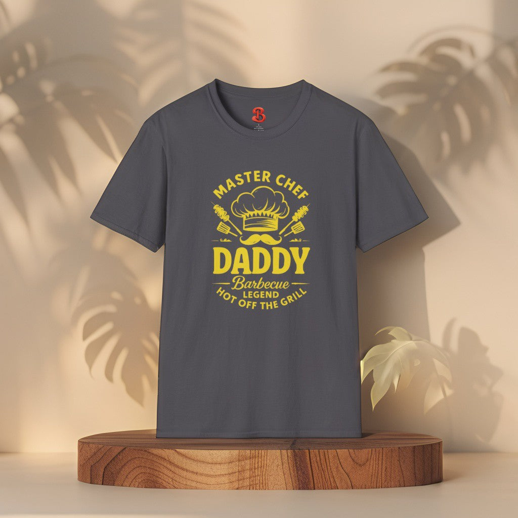 Men’s T-Shirt Master Chef Daddy – Perfect Gift for Dad, BBQ & Barbecue Legend