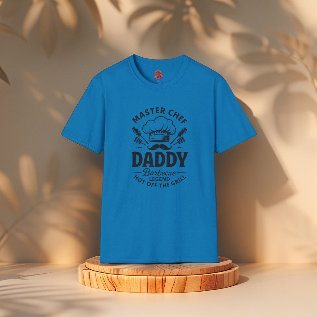 Men’s T-Shirt Master Chef Daddy – Perfect Gift for Dad, BBQ & Barbecue Legend